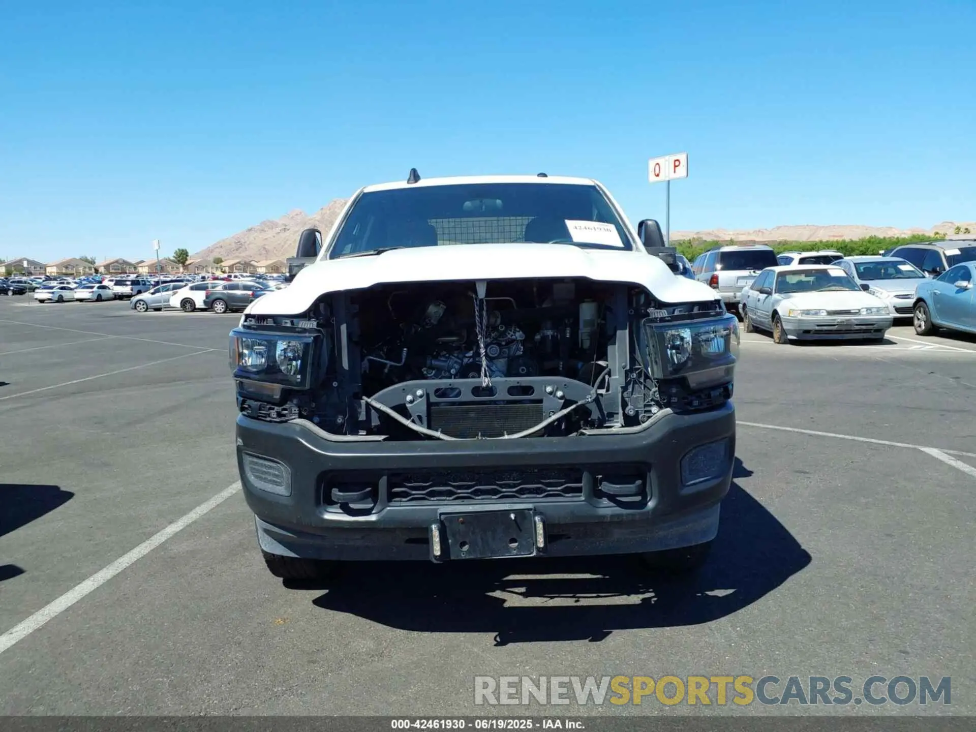 11 Photograph of a damaged car 3C7WR3GJ0PG520904 RAM 3500 2023