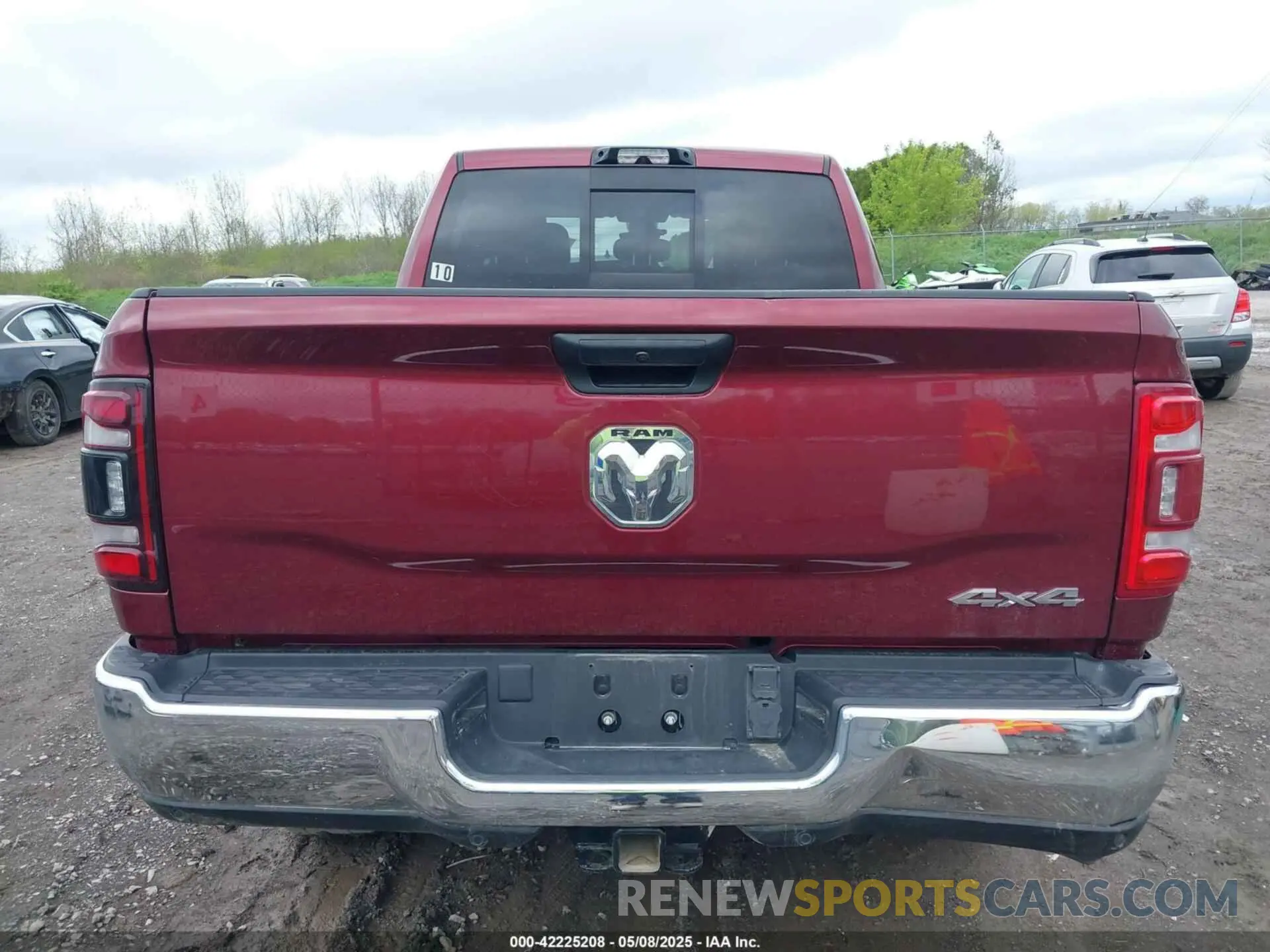 16 Photograph of a damaged car 3C63R3CL0RG148384 RAM 3500 2024