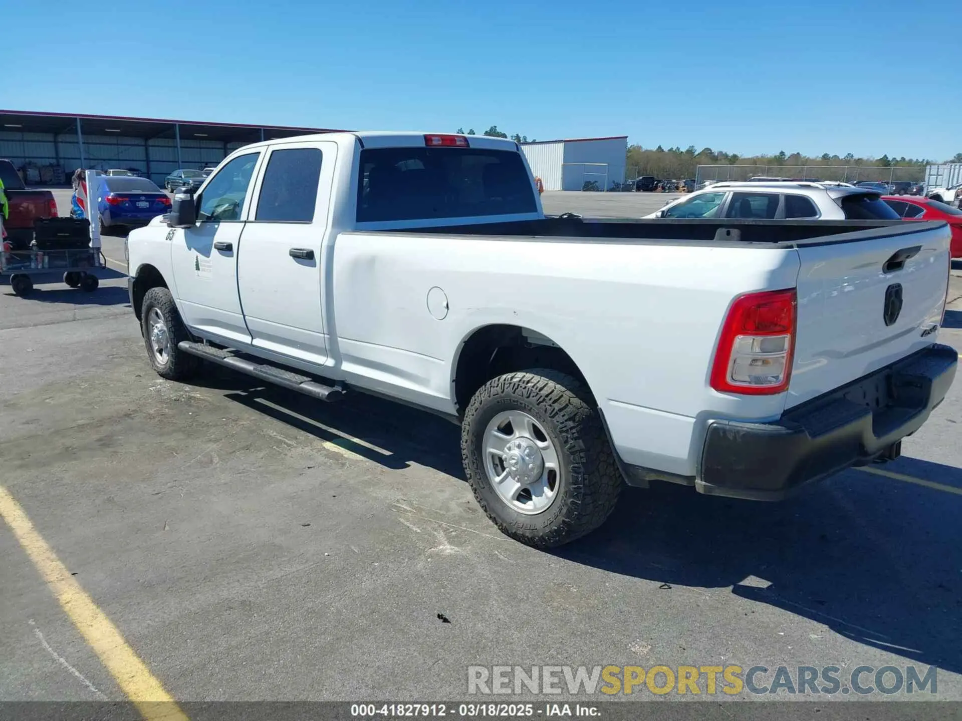 3 Photograph of a damaged car 3C63R3GJ6RG242522 RAM 3500 2024