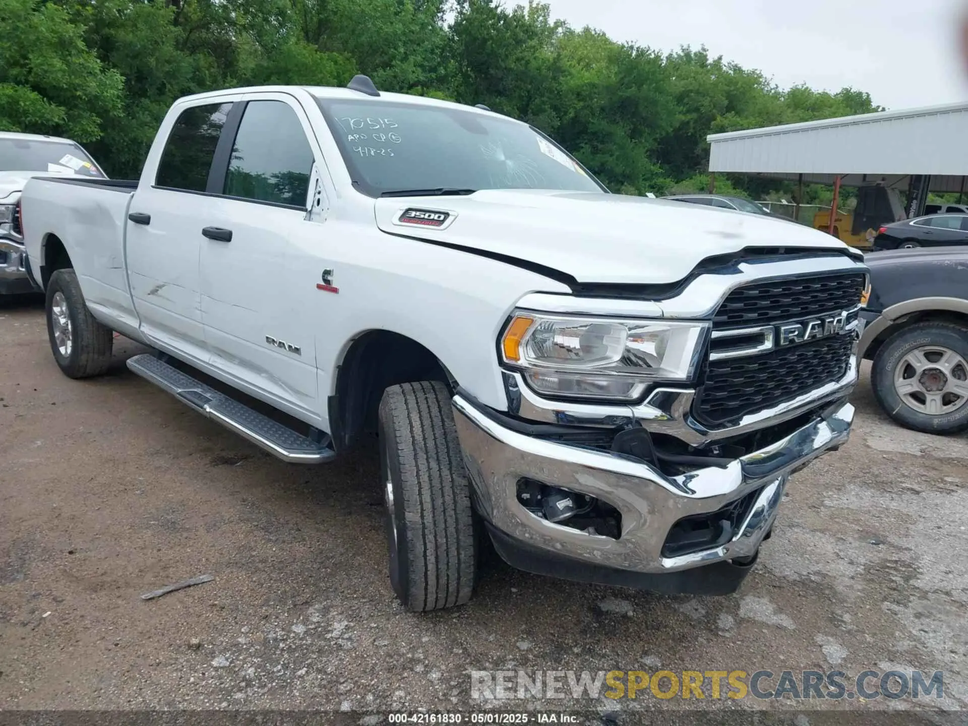 1 Photograph of a damaged car 3C63R3HL0RG339151 RAM 3500 2024