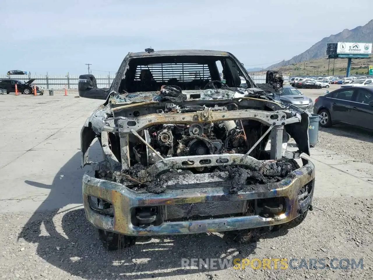 5 Photograph of a damaged car 3C63R3HL5RG149099 RAM 3500 2024