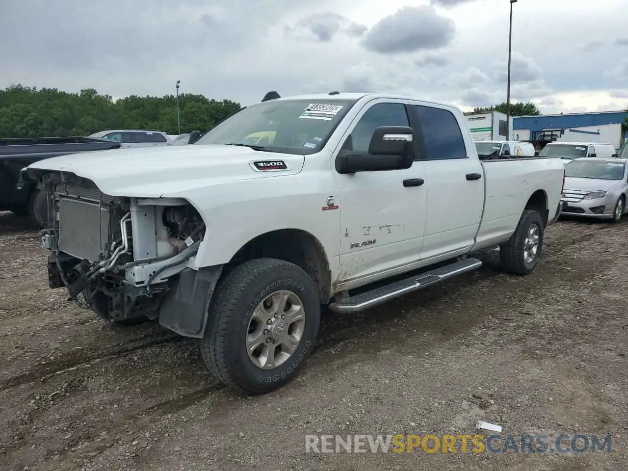 1 Photograph of a damaged car 3C63R3HL6RG339297 RAM 3500 2024