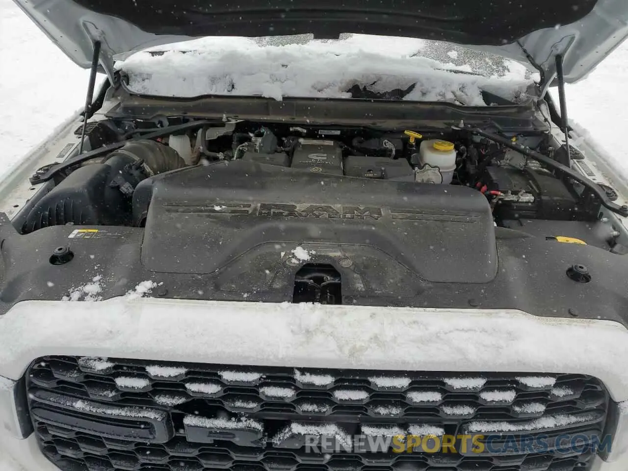 11 Photograph of a damaged car 3C63R3HL7RG203065 RAM 3500 2024