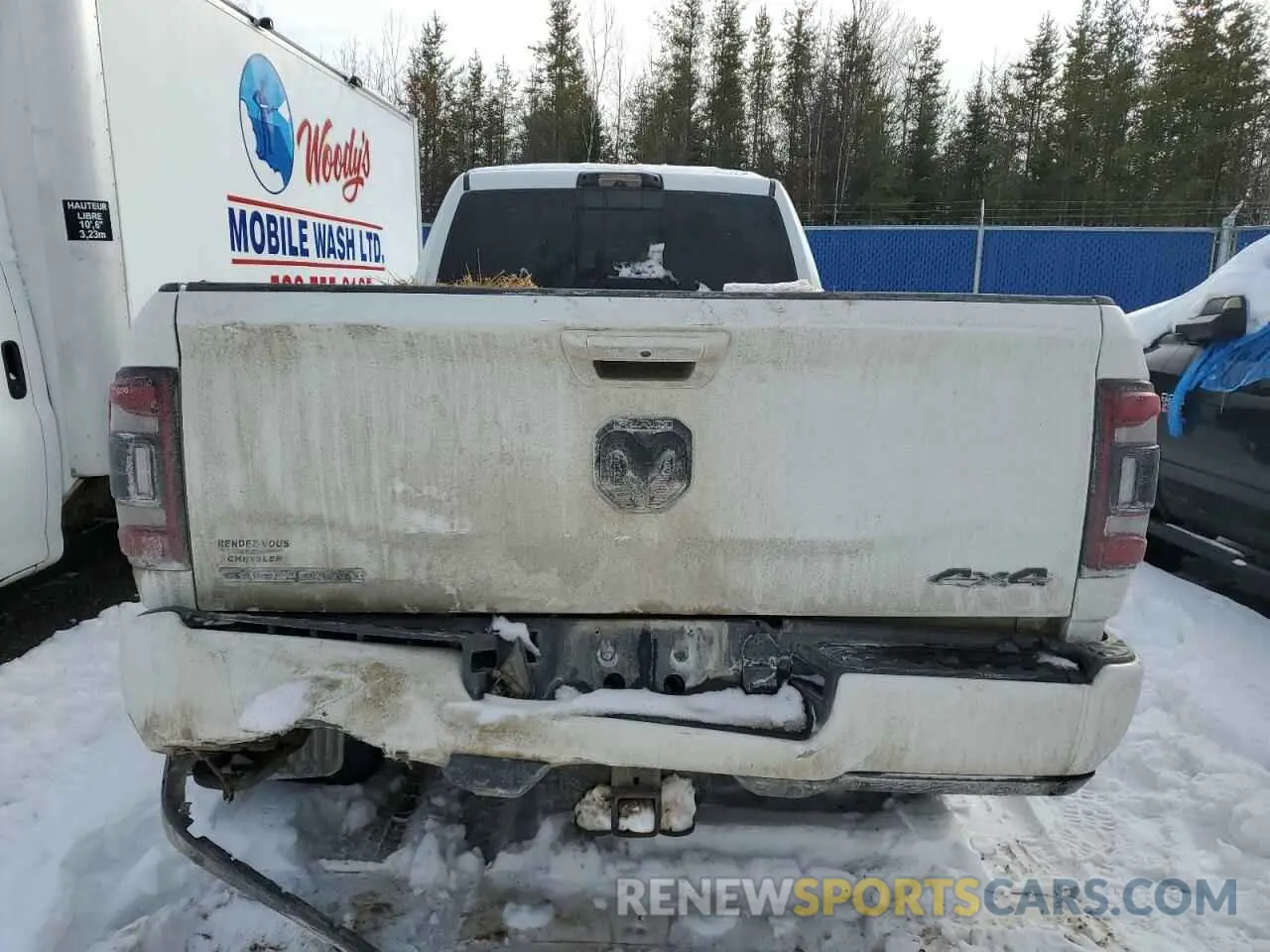 6 Photograph of a damaged car 3C63R3HL7RG203065 RAM 3500 2024