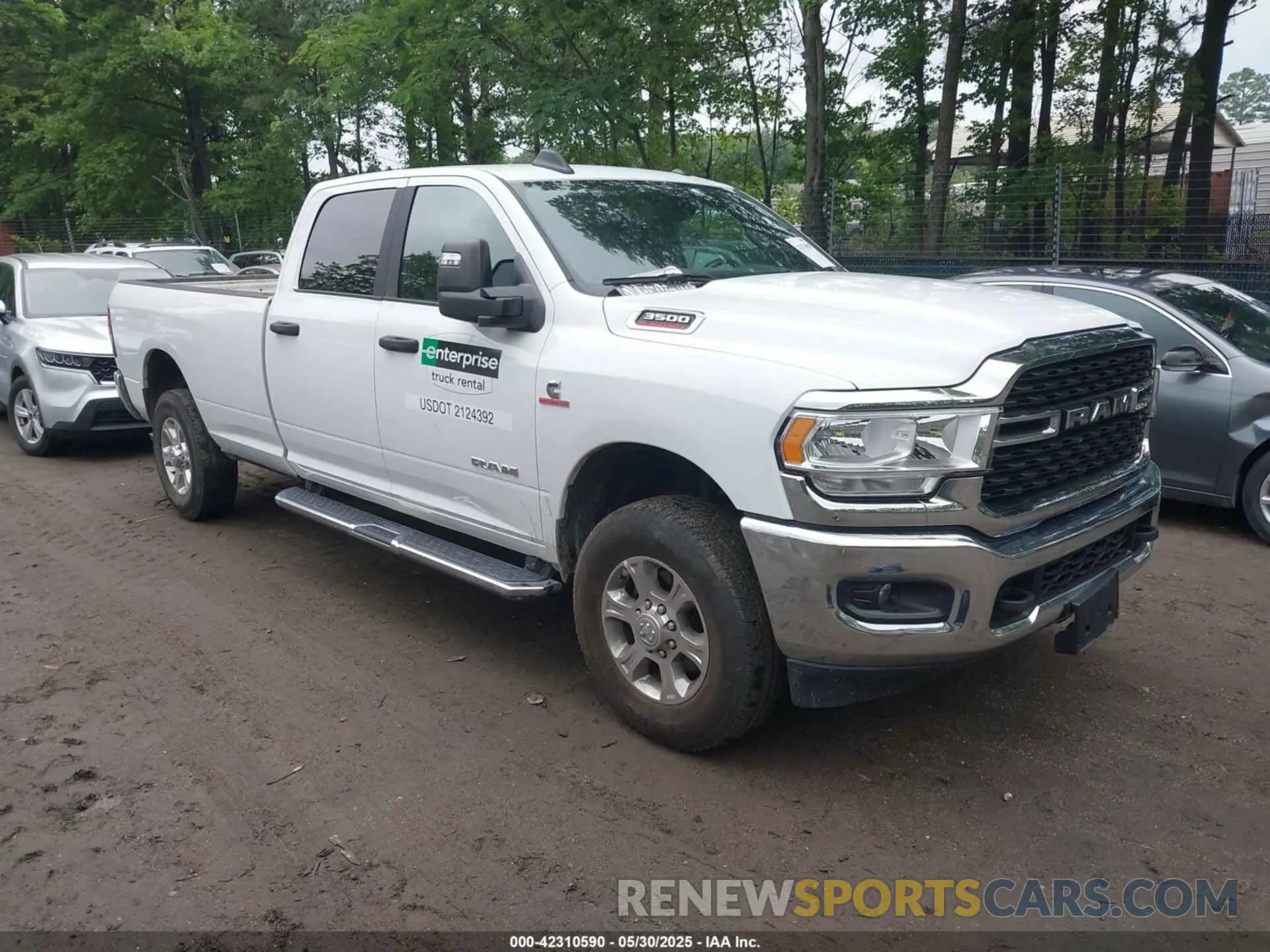 1 Photograph of a damaged car 3C63R3HL7RG339082 RAM 3500 2024