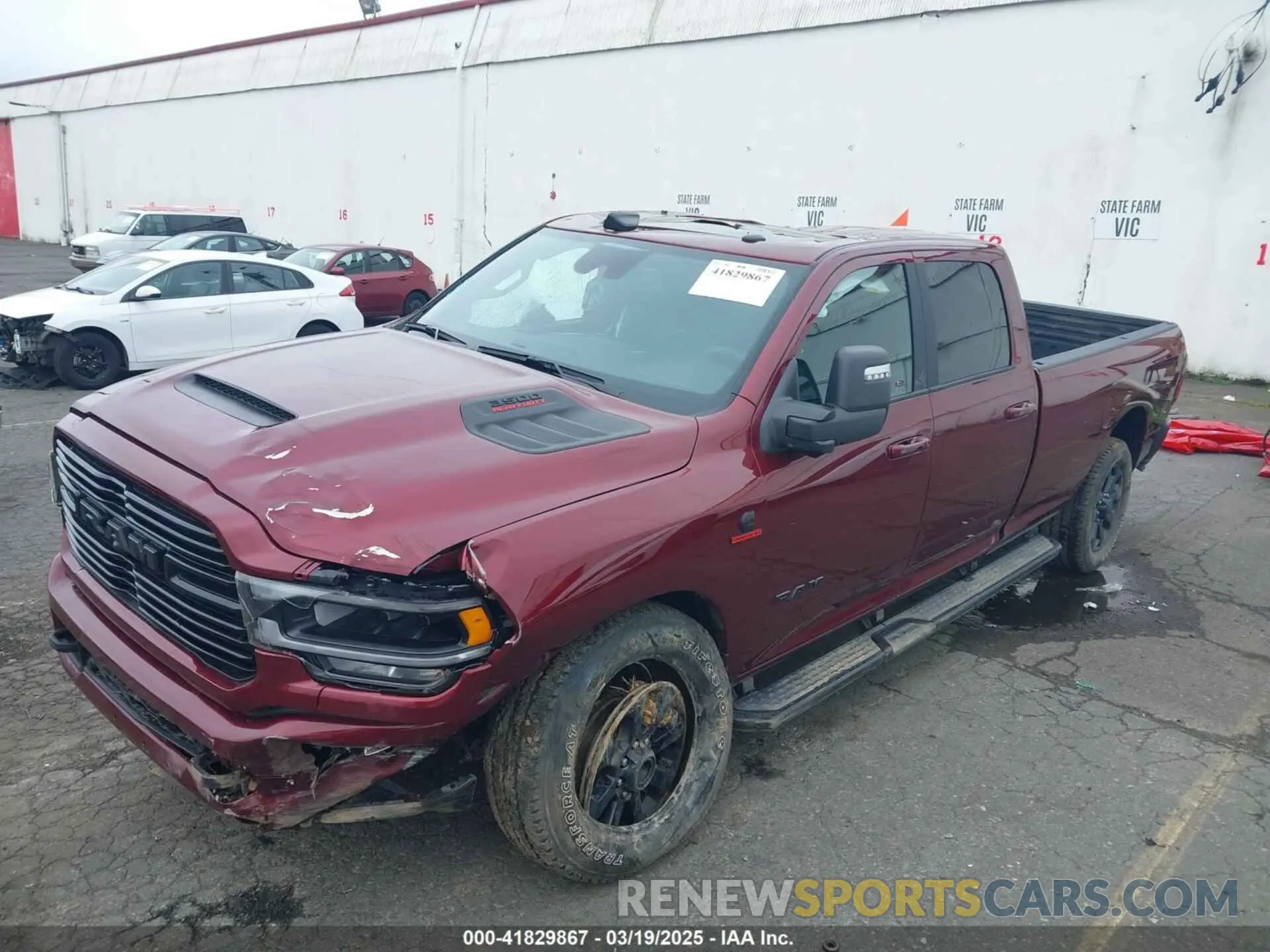 11 Photograph of a damaged car 3C63R3JL1RG265653 RAM 3500 2024