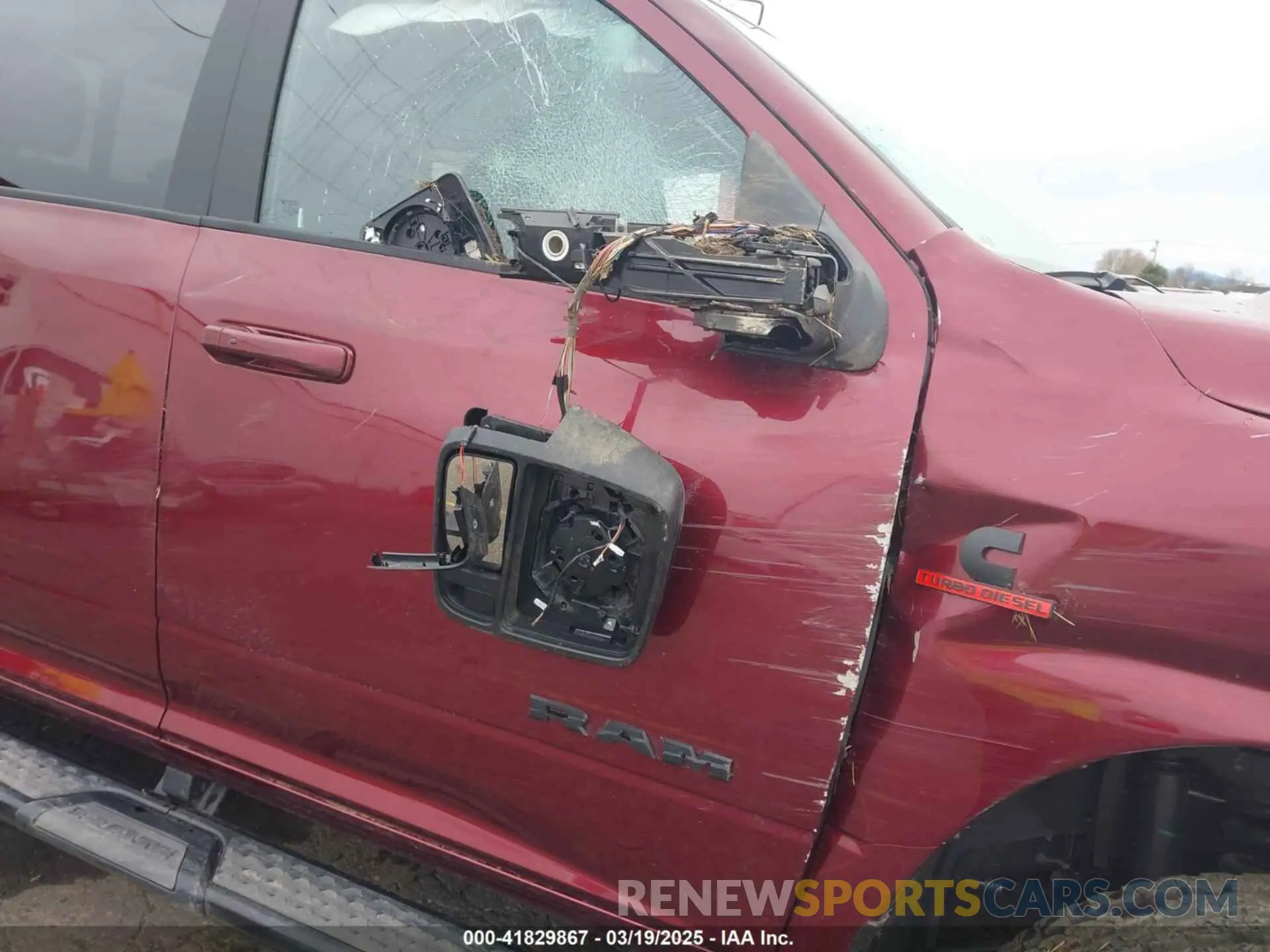 14 Photograph of a damaged car 3C63R3JL1RG265653 RAM 3500 2024