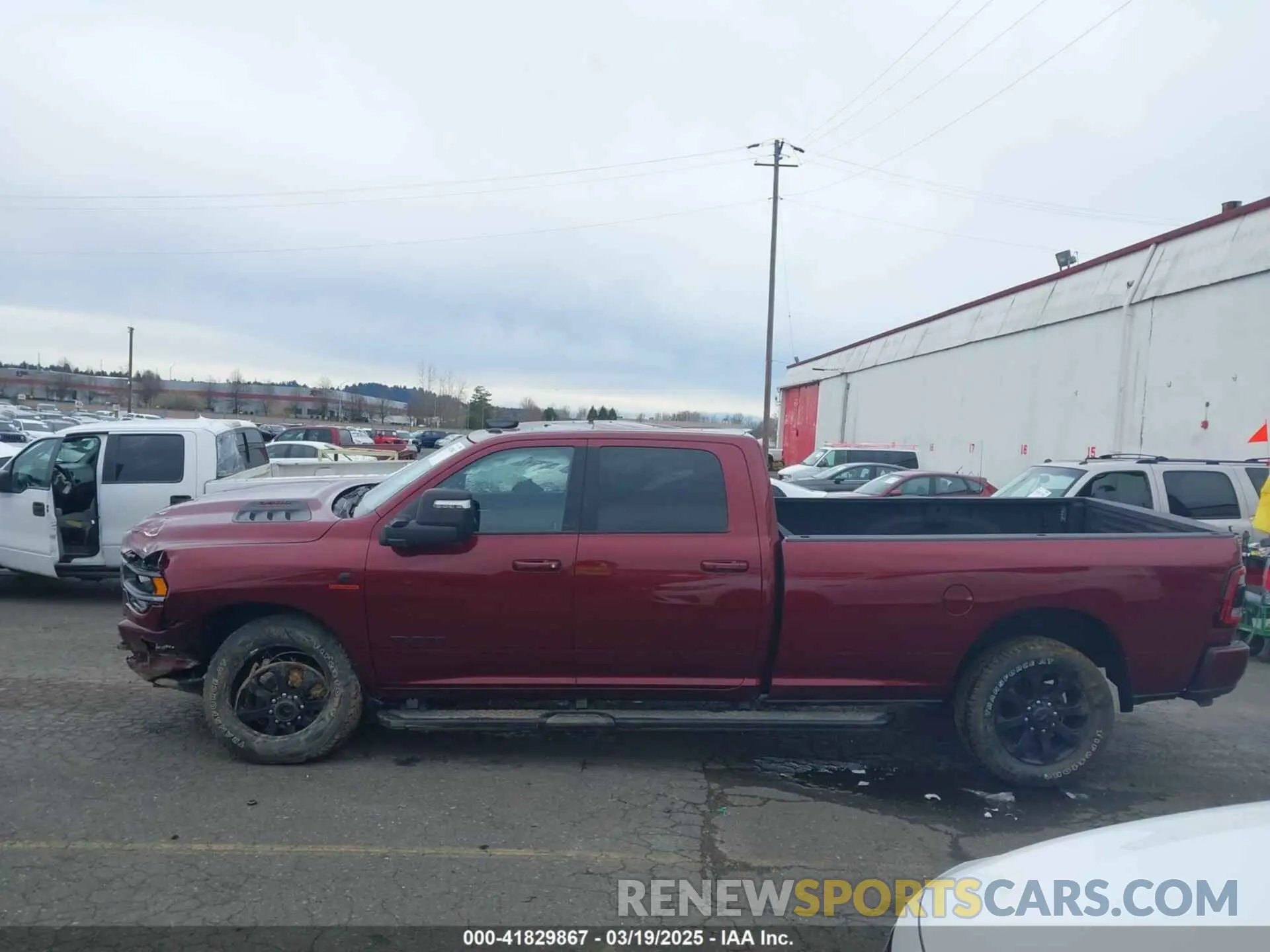 18 Photograph of a damaged car 3C63R3JL1RG265653 RAM 3500 2024