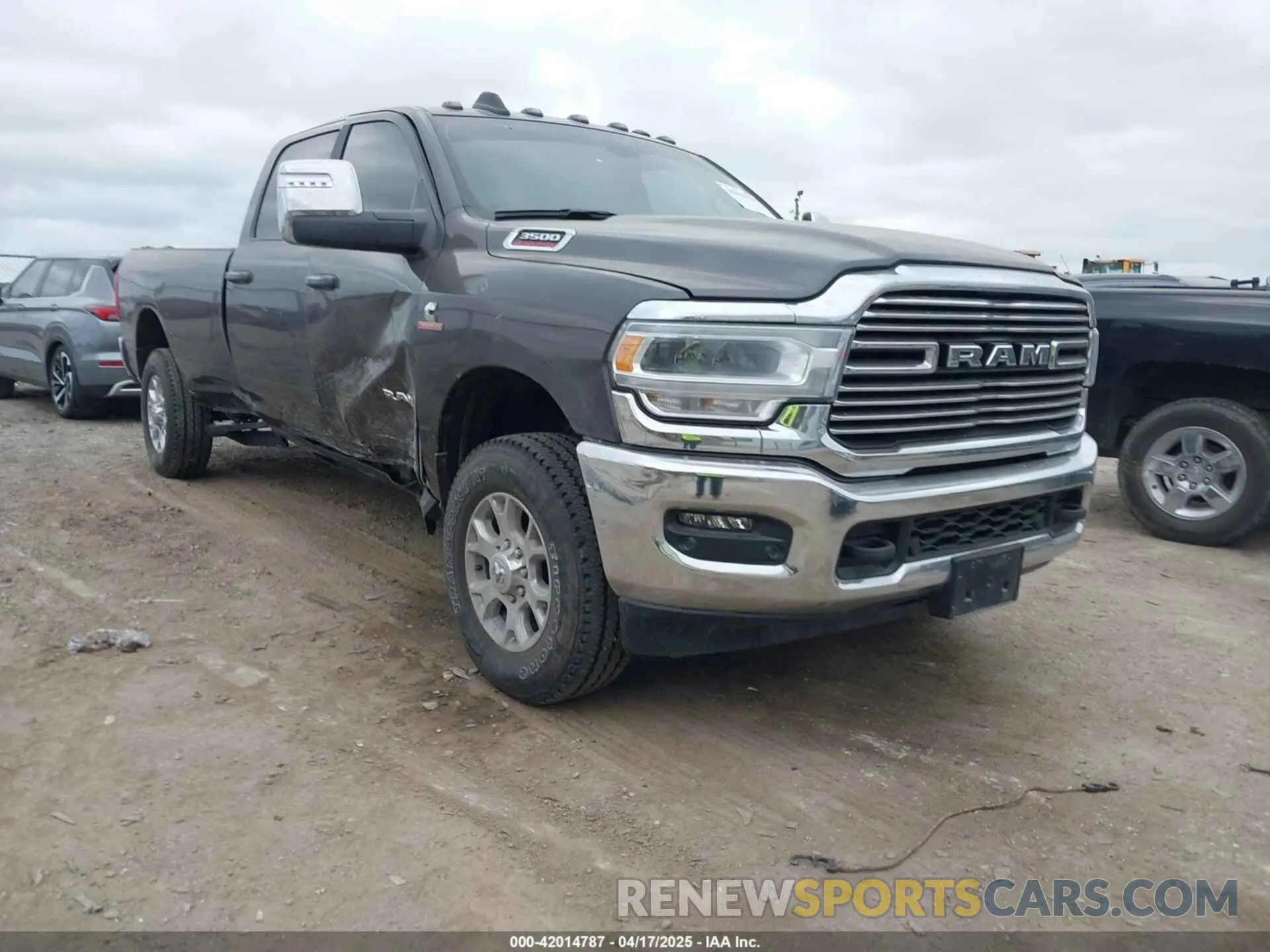 1 Photograph of a damaged car 3C63R3JL6RG167606 RAM 3500 2024