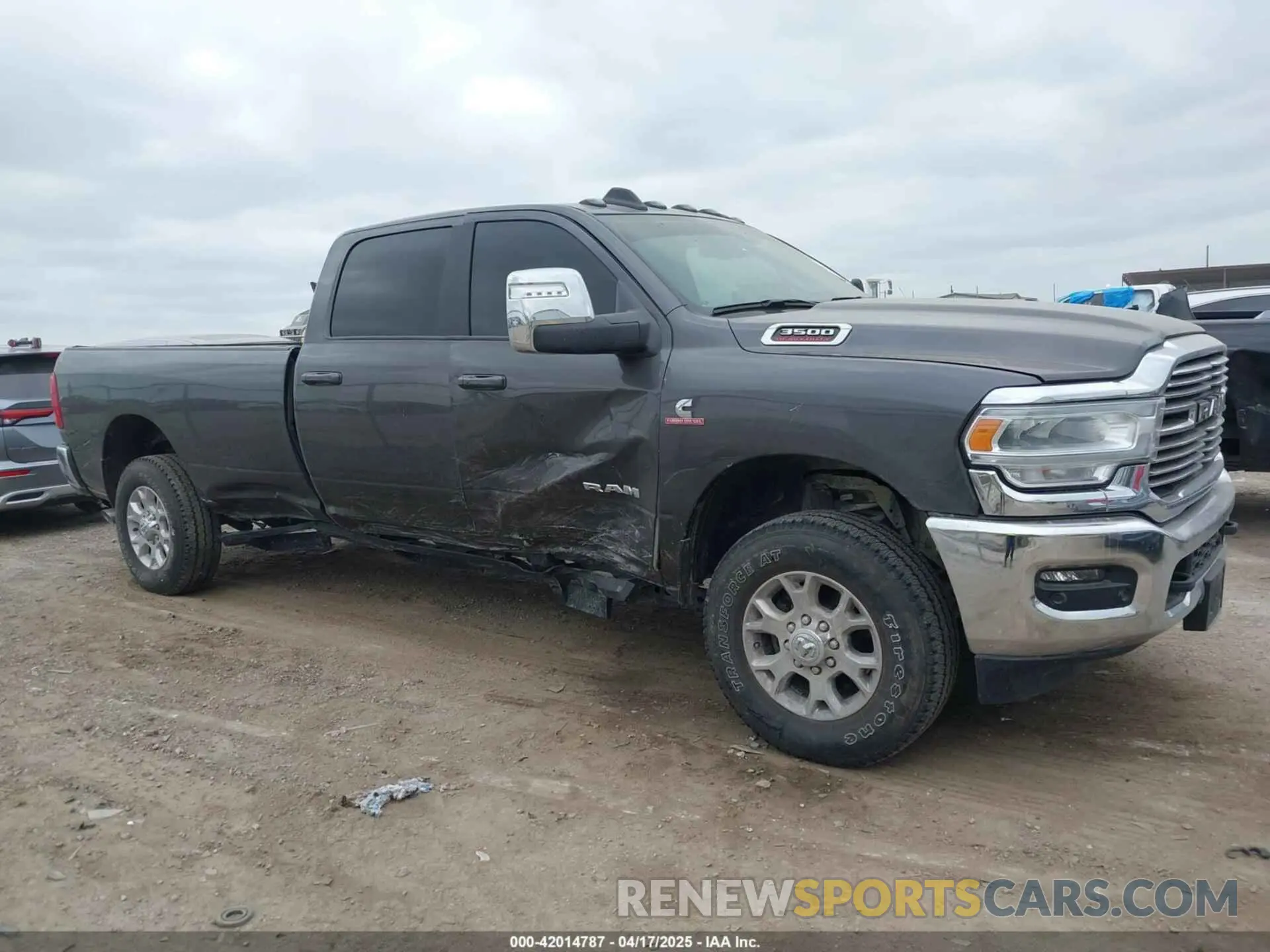 13 Photograph of a damaged car 3C63R3JL6RG167606 RAM 3500 2024