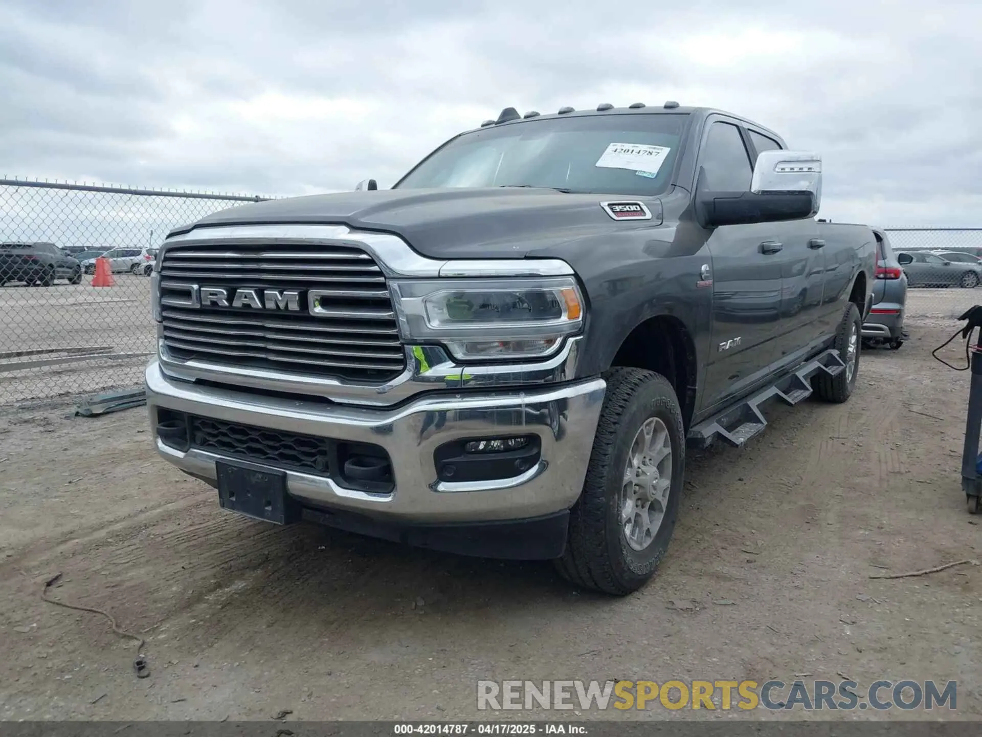 2 Photograph of a damaged car 3C63R3JL6RG167606 RAM 3500 2024