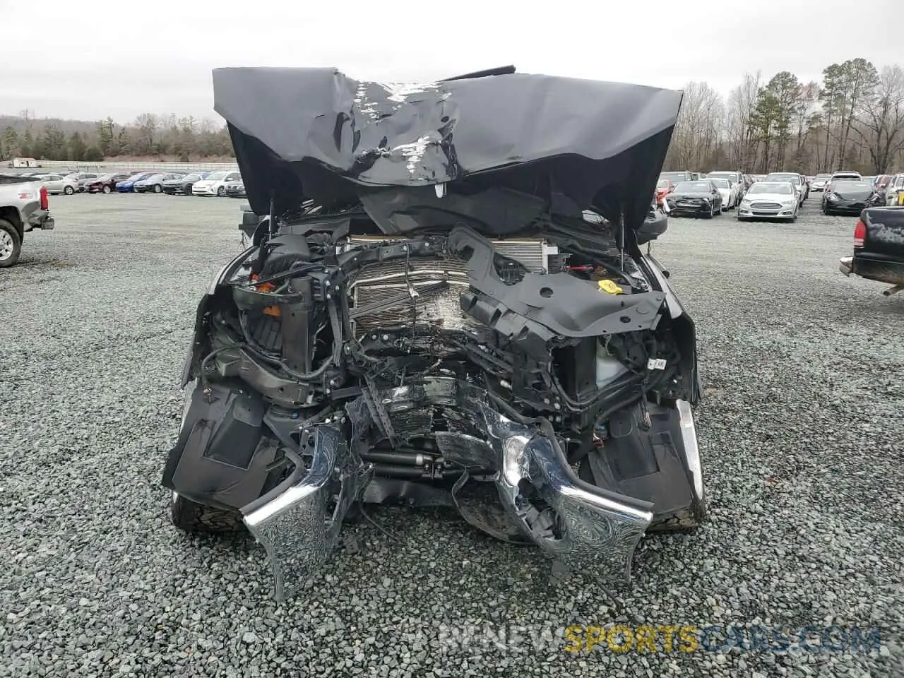 5 Photograph of a damaged car 3C63R3PL5RG151436 RAM 3500 2024