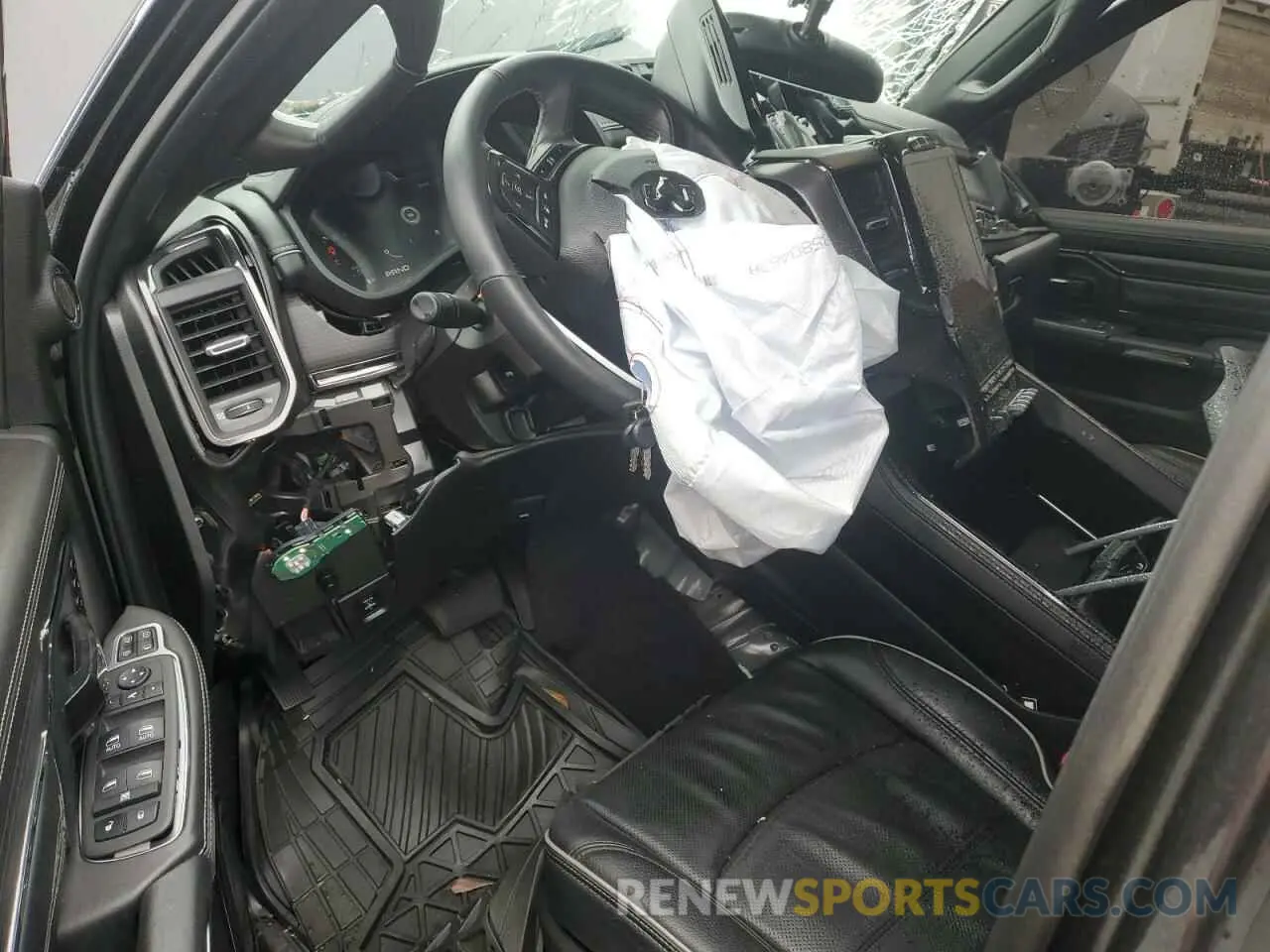 8 Photograph of a damaged car 3C63R3PL5RG151436 RAM 3500 2024