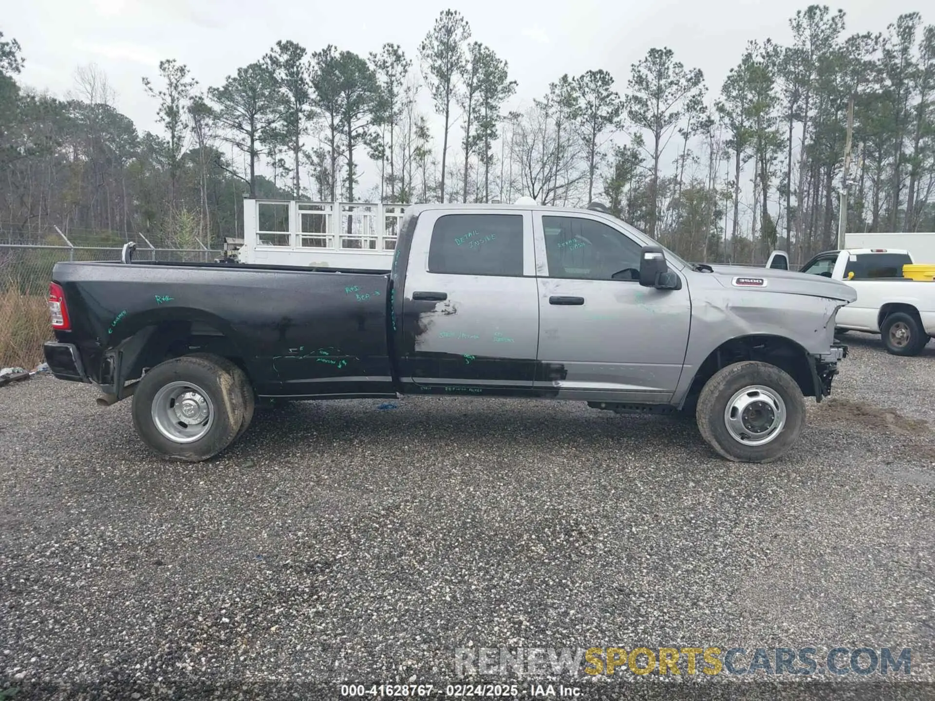 12 Photograph of a damaged car 3C63RRGJ4RG167127 RAM 3500 2024