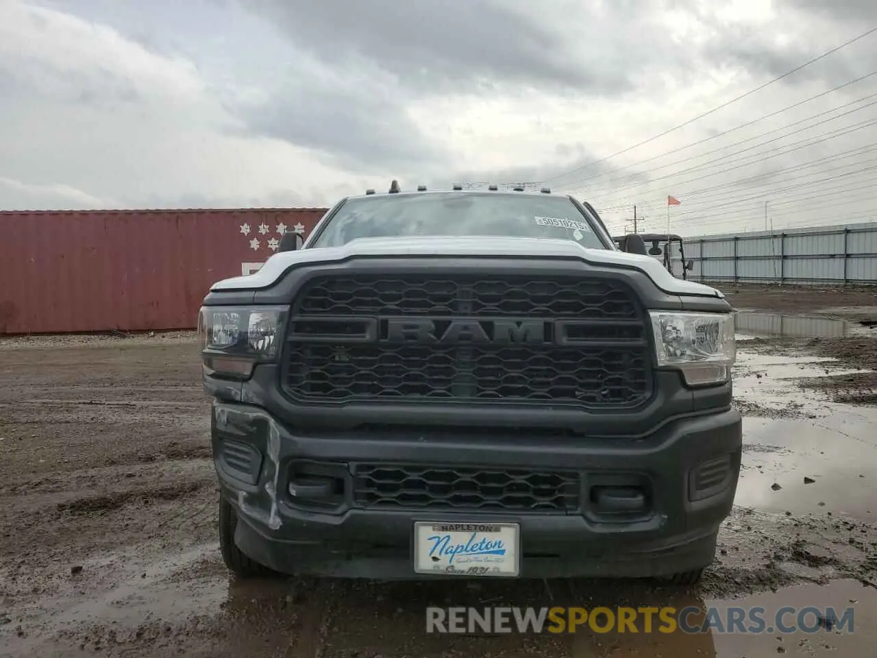 5 Photograph of a damaged car 3C63RRGL3RG295327 RAM 3500 2024