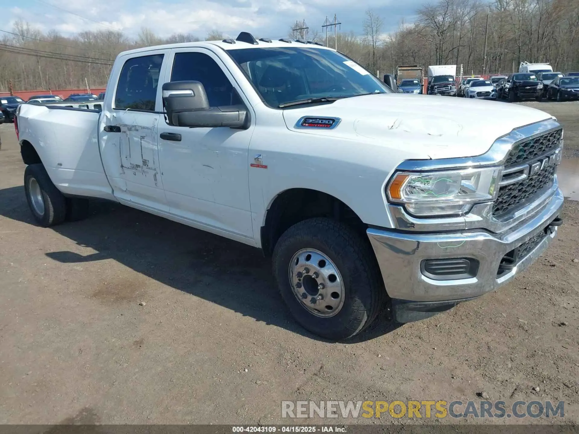 1 Photograph of a damaged car 3C63RRGL4RG274194 RAM 3500 2024