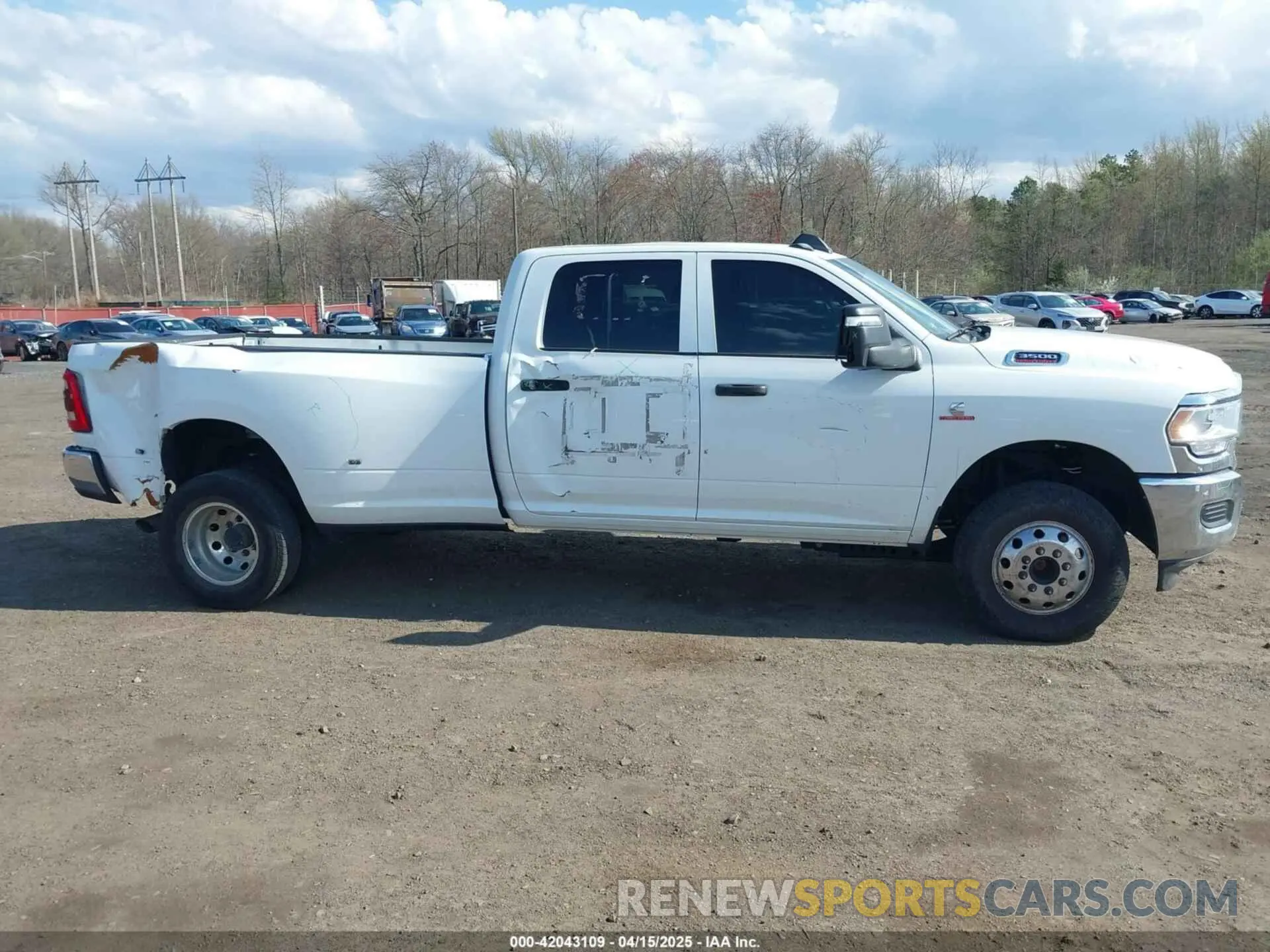 13 Photograph of a damaged car 3C63RRGL4RG274194 RAM 3500 2024