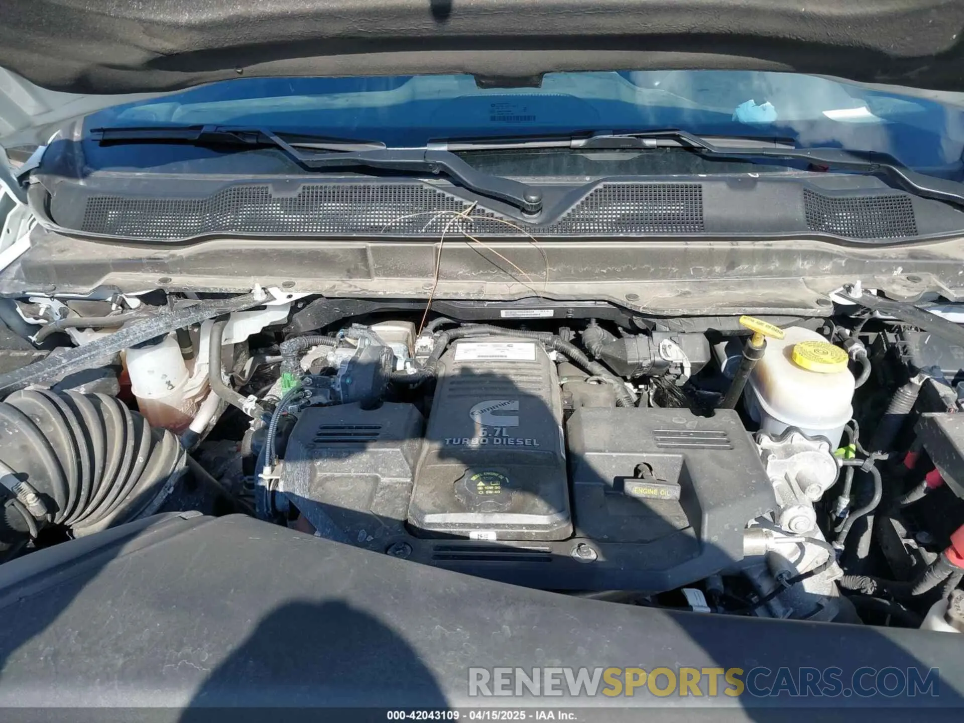 9 Photograph of a damaged car 3C63RRGL4RG274194 RAM 3500 2024