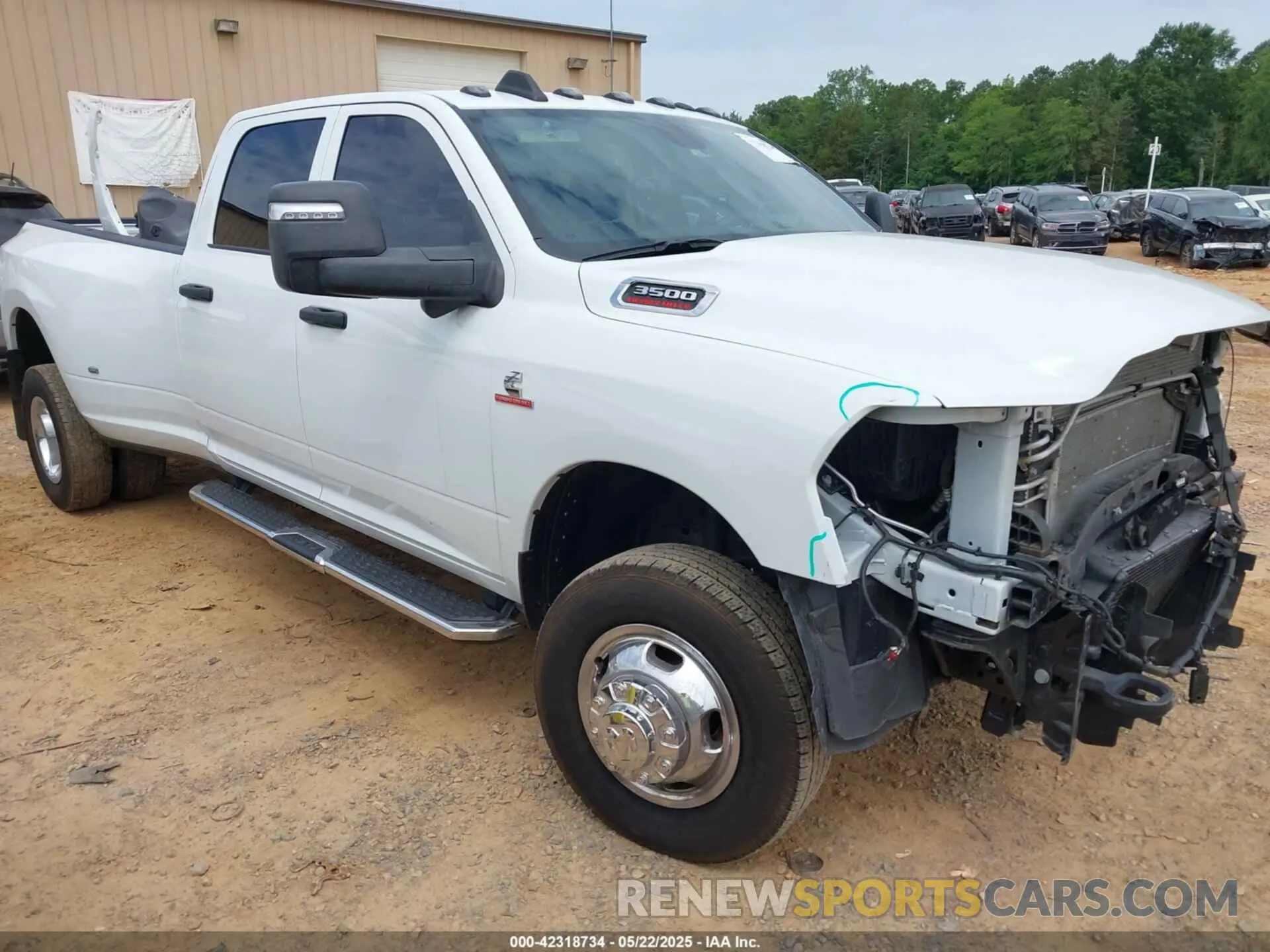 1 Photograph of a damaged car 3C63RRGL6RG307826 RAM 3500 2024