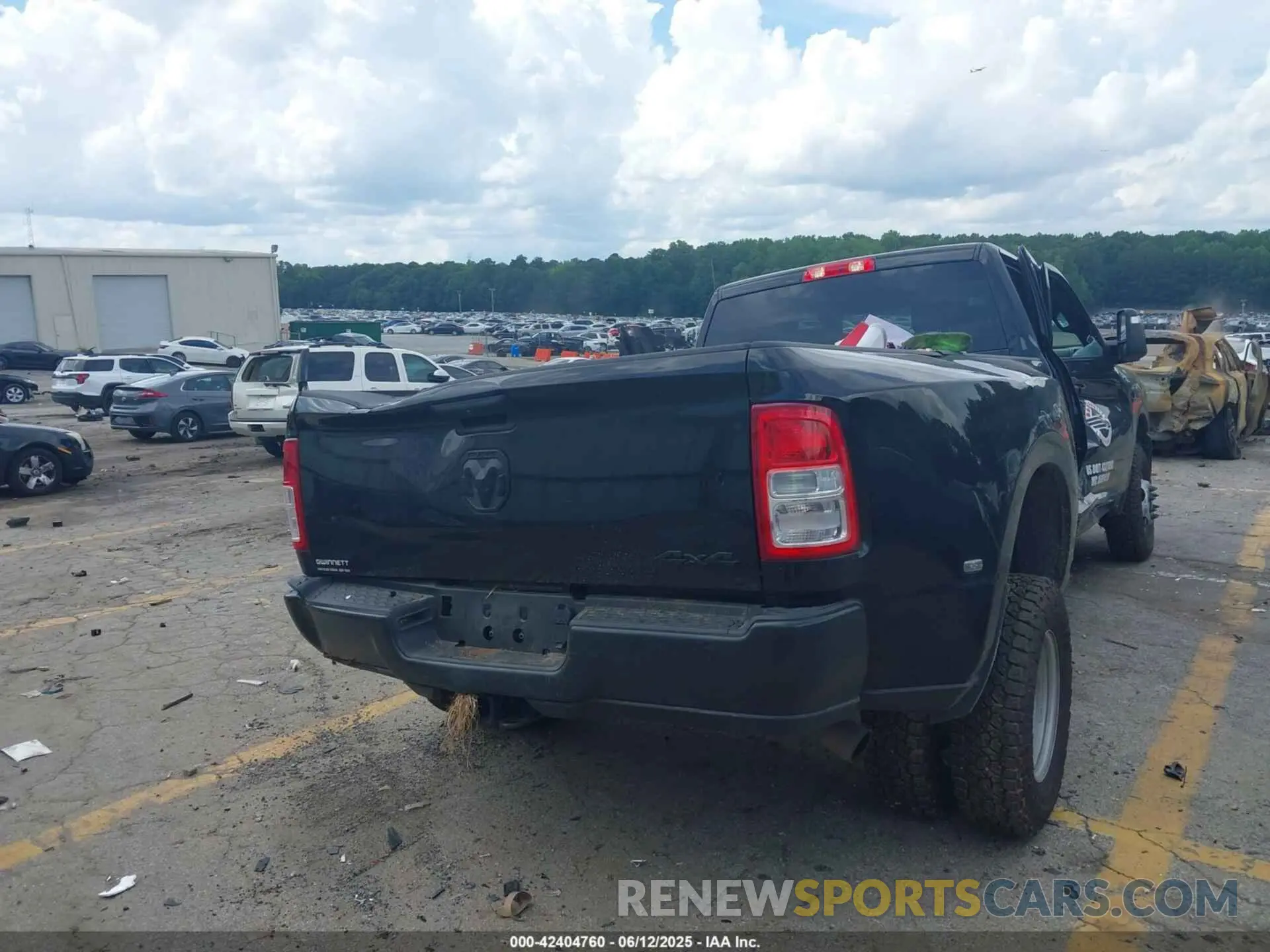 4 Photograph of a damaged car 3C63RRGL7RG362480 RAM 3500 2024