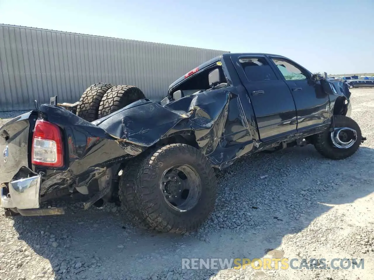3 Photograph of a damaged car 3C63RRGLXRG242060 RAM 3500 2024