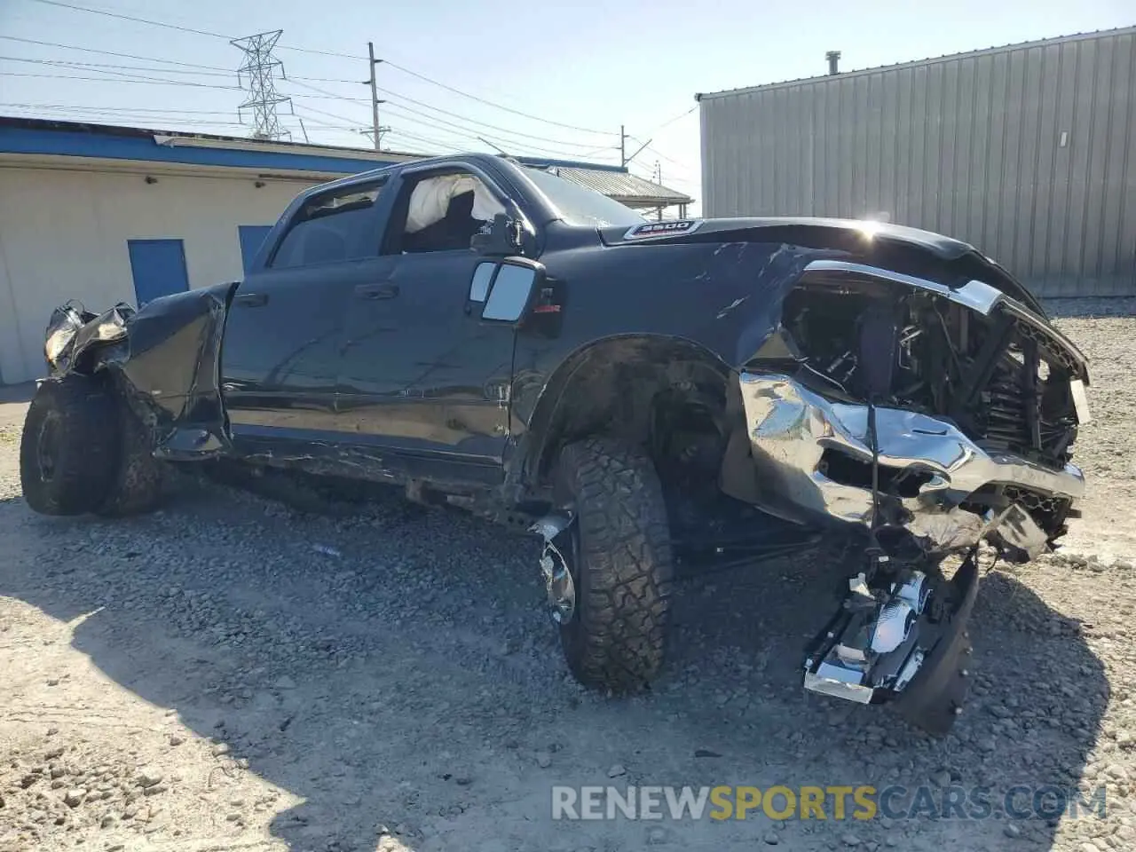 4 Photograph of a damaged car 3C63RRGLXRG242060 RAM 3500 2024