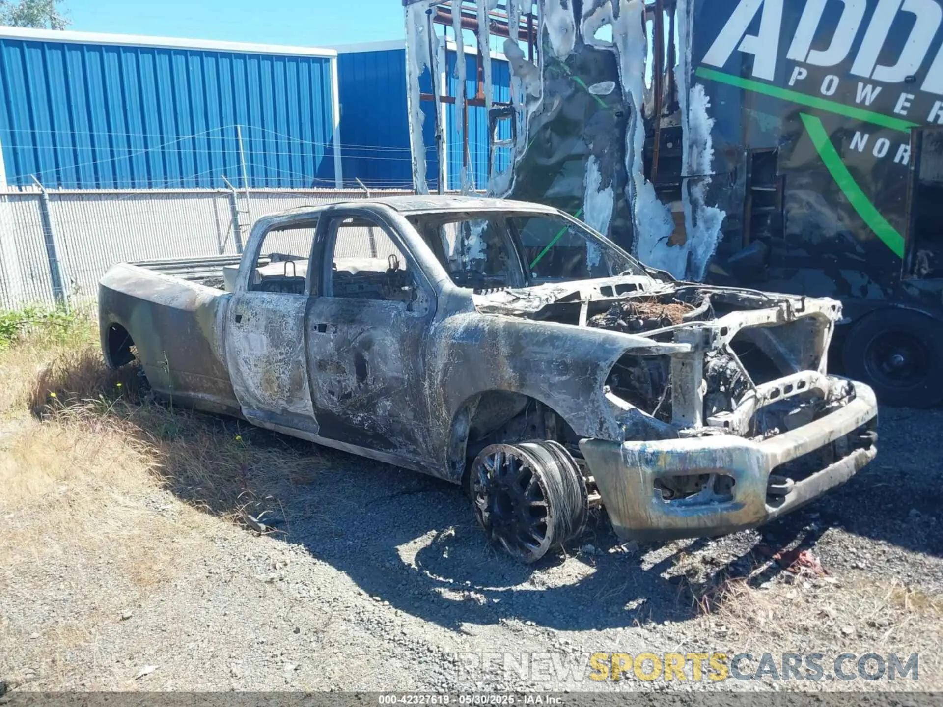 1 Photograph of a damaged car 3C63RRGLXRG295194 RAM 3500 2024