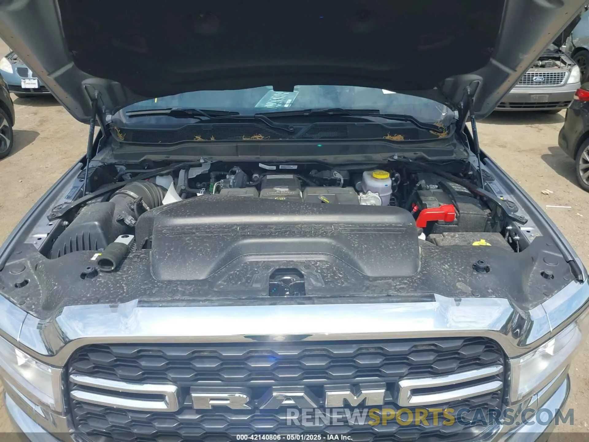 9 Photograph of a damaged car 3C63RRHL0RG360102 RAM 3500 2024