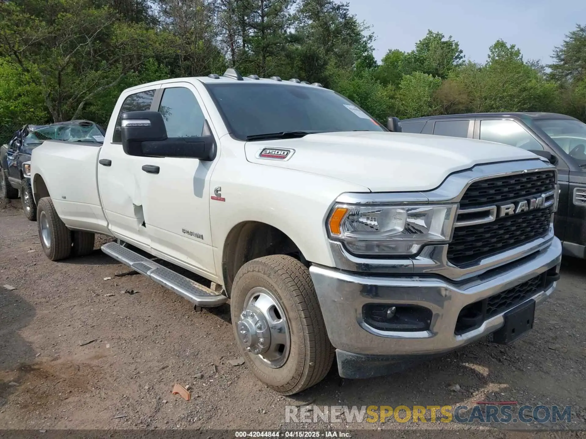 1 Photograph of a damaged car 3C63RRHL1RG271767 RAM 3500 2024