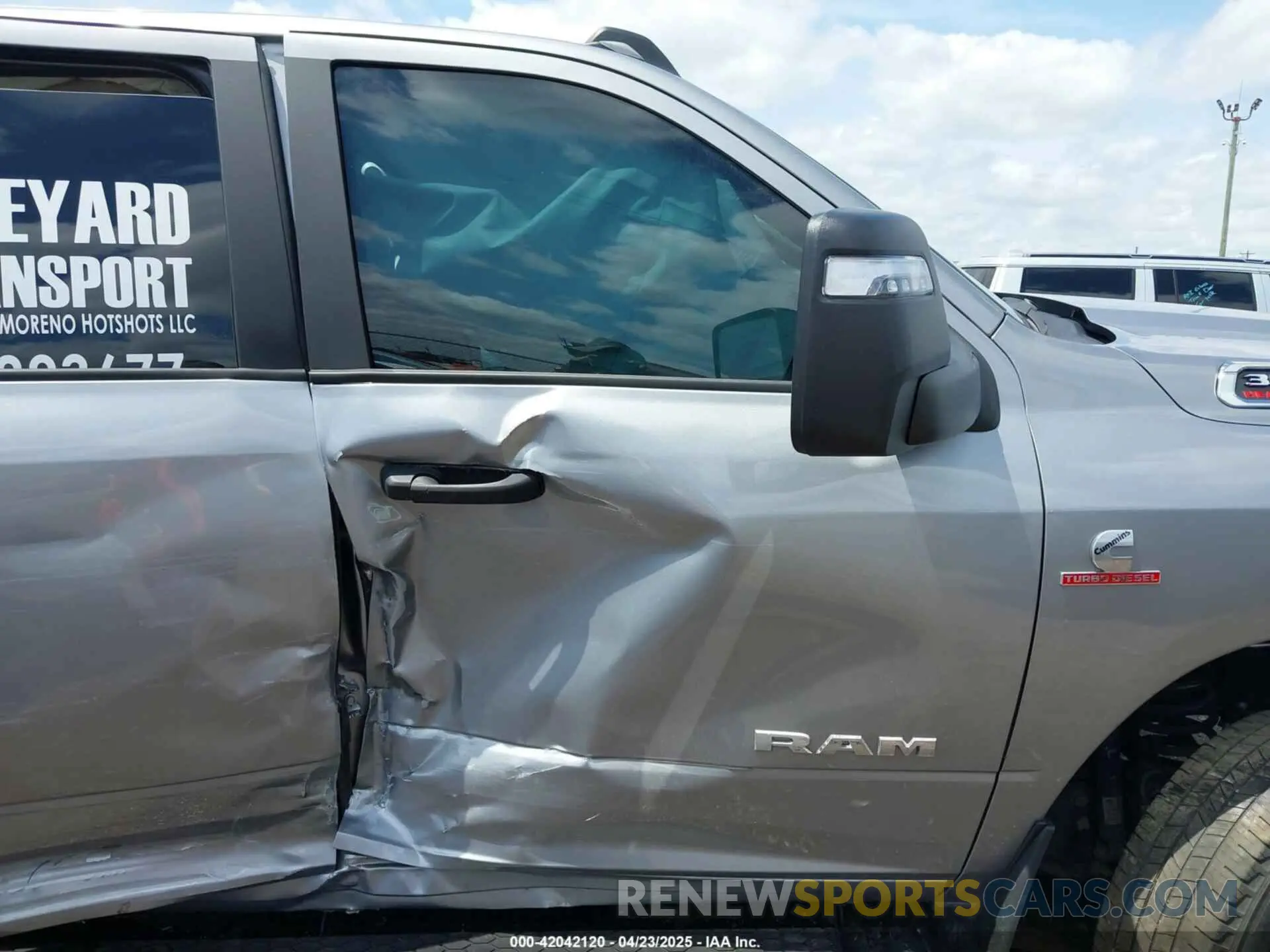 5 Photograph of a damaged car 3C63RRHL7RG214893 RAM 3500 2024