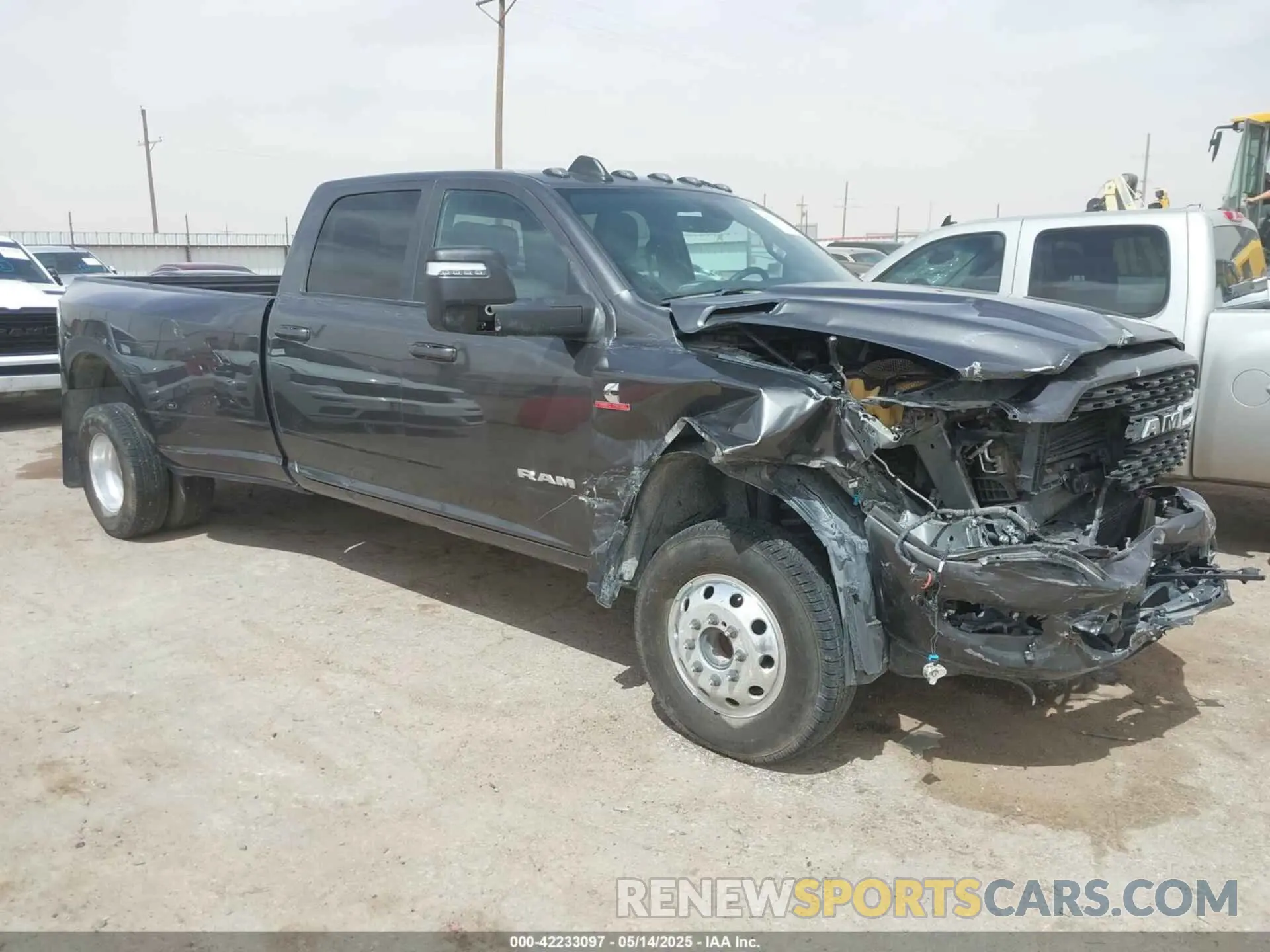 1 Photograph of a damaged car 3C63RRHL8RG257932 RAM 3500 2024