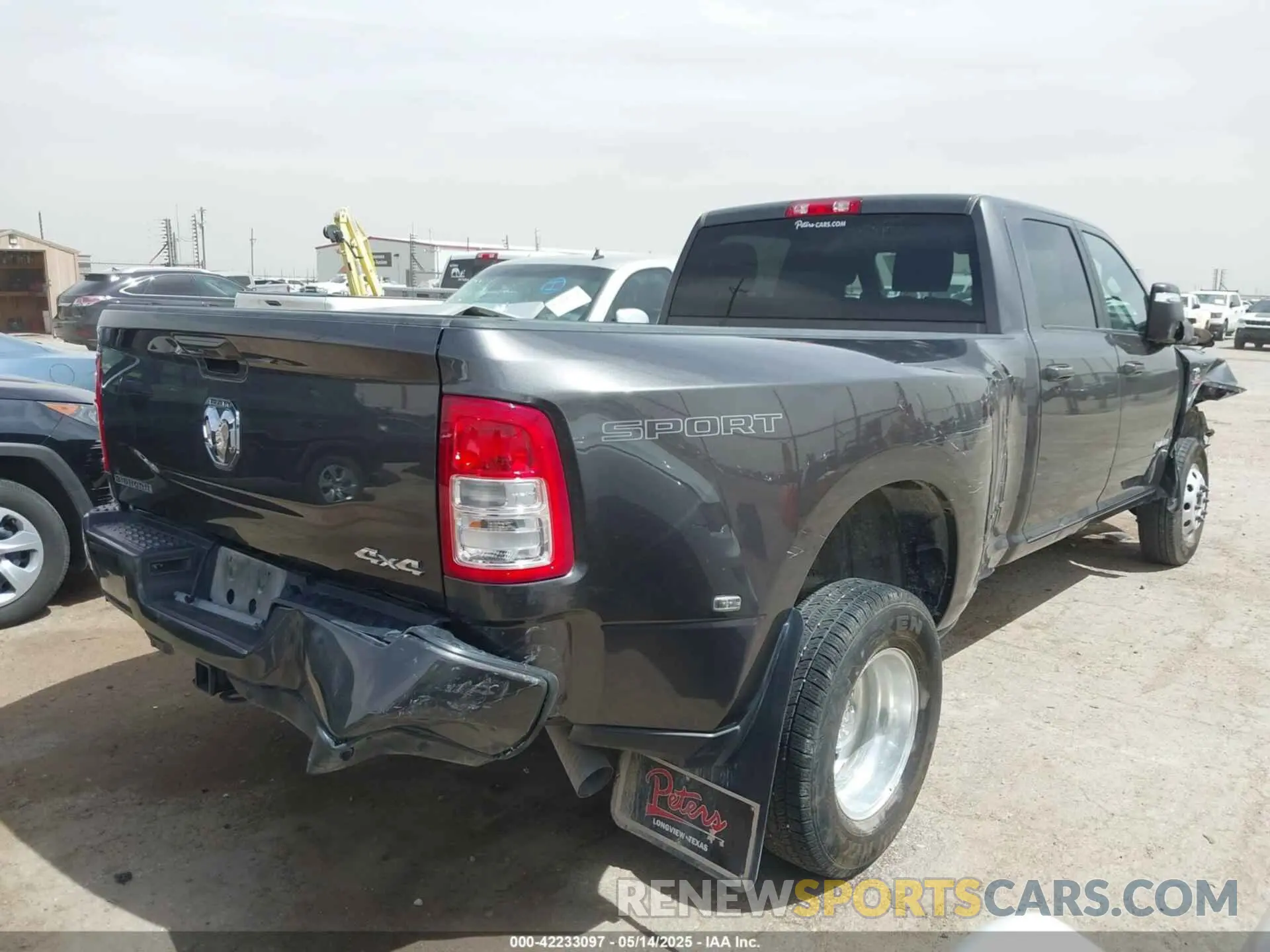 4 Photograph of a damaged car 3C63RRHL8RG257932 RAM 3500 2024
