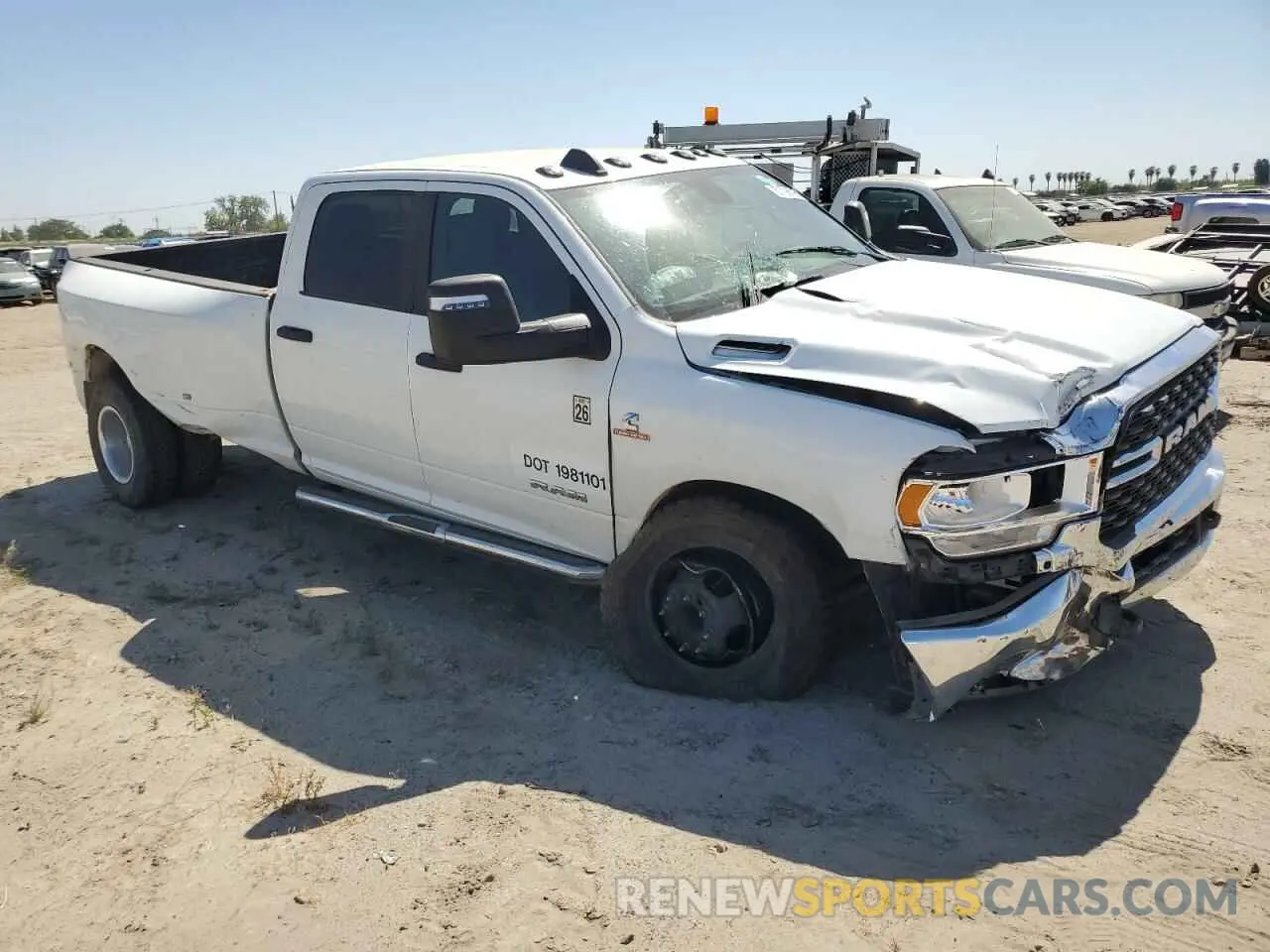 4 Photograph of a damaged car 3C63RRHLXRG289538 RAM 3500 2024
