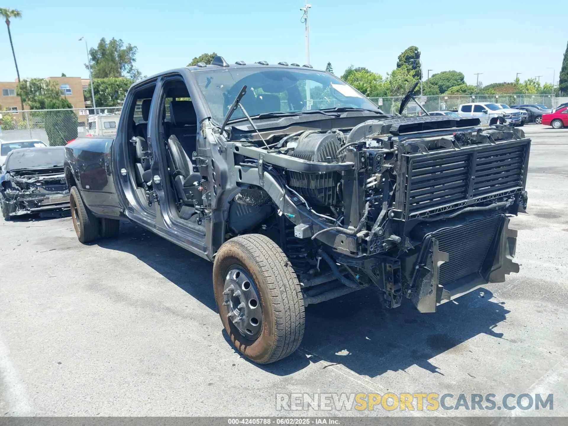 1 Photograph of a damaged car 3C63RRJL0RG221968 RAM 3500 2024
