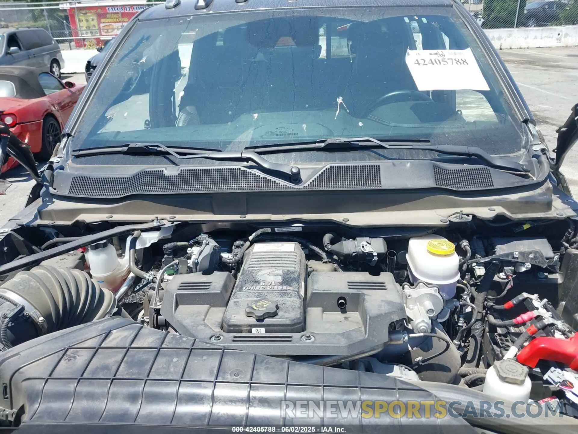 10 Photograph of a damaged car 3C63RRJL0RG221968 RAM 3500 2024