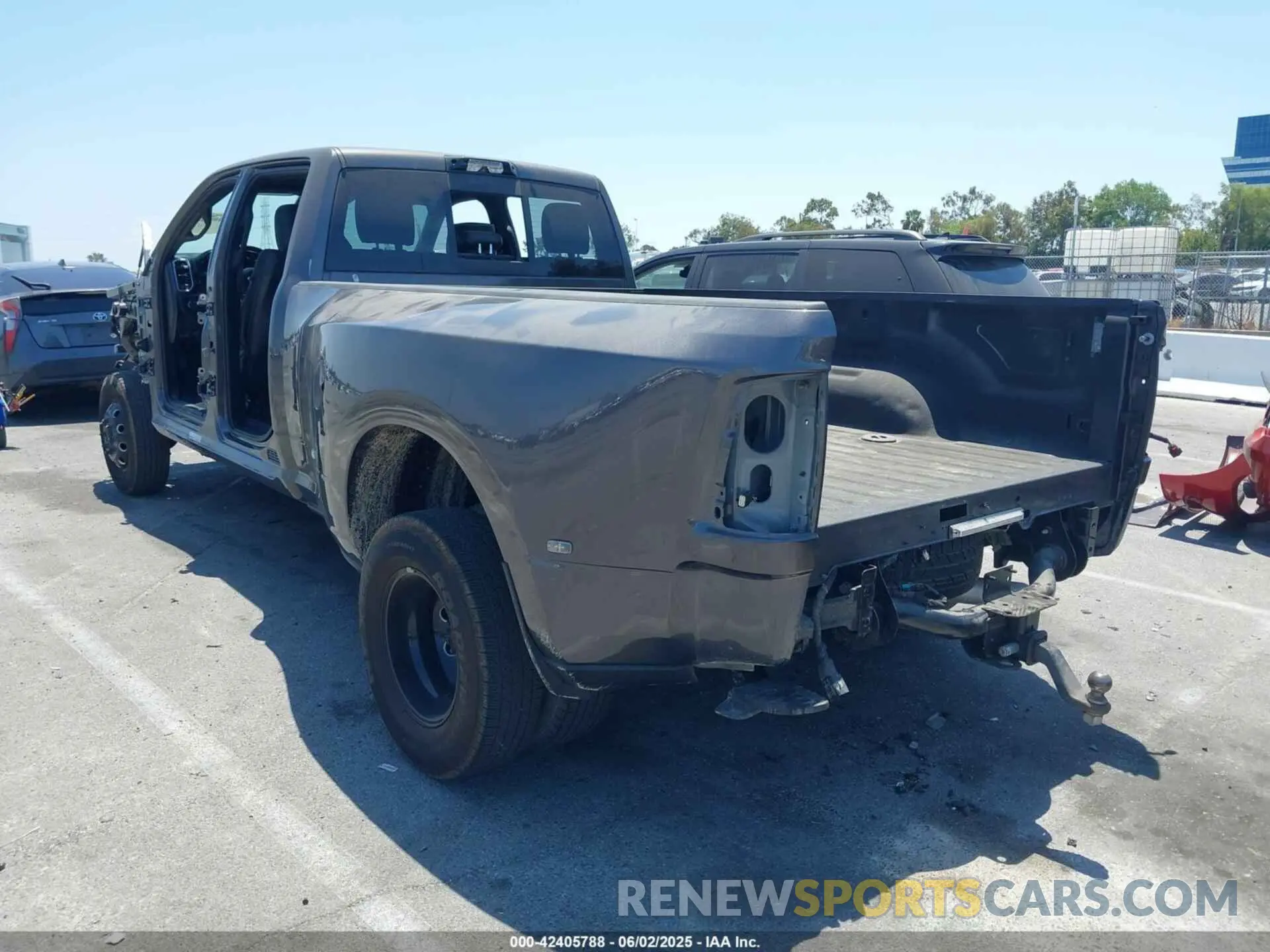 3 Photograph of a damaged car 3C63RRJL0RG221968 RAM 3500 2024