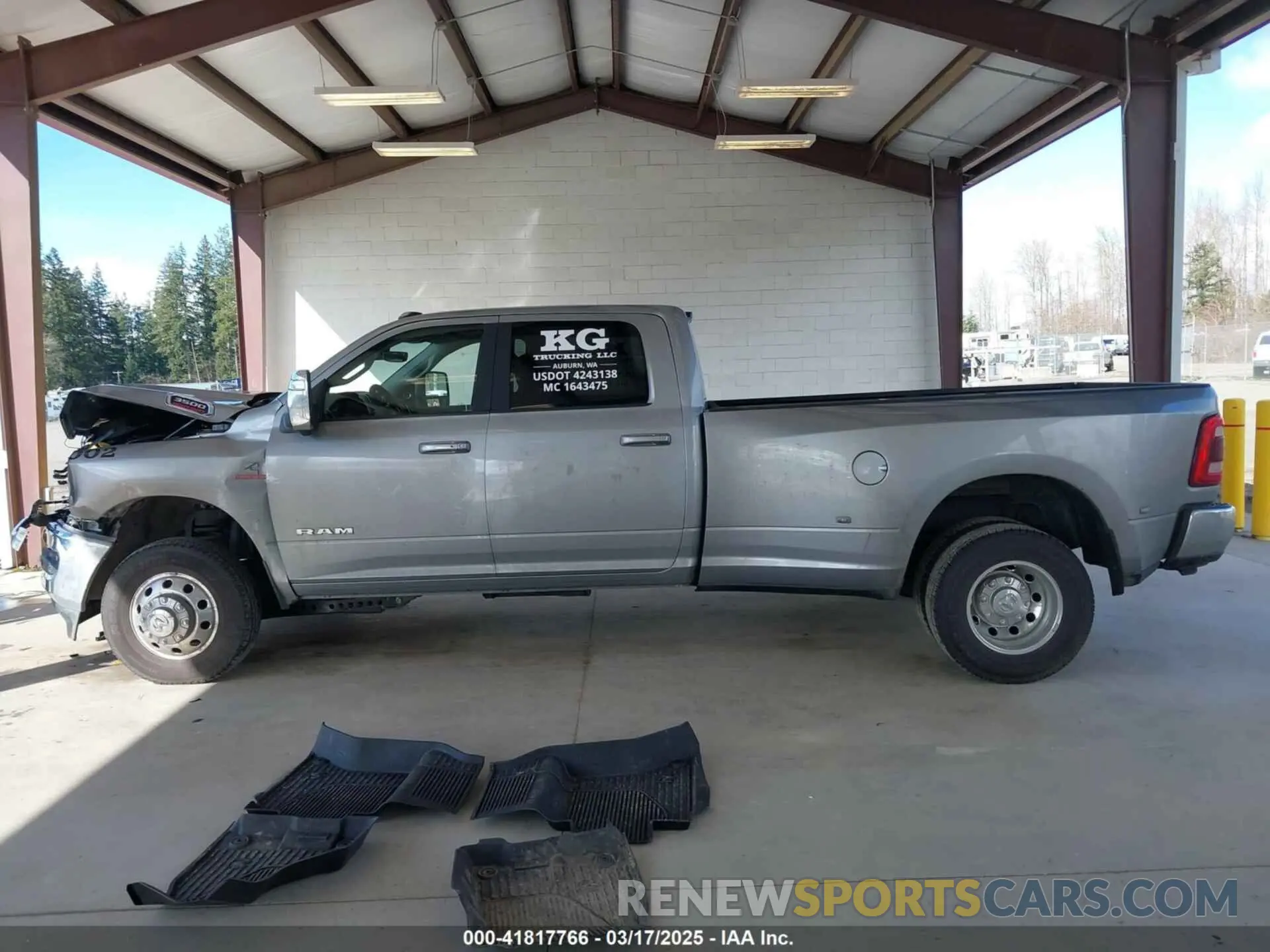 14 Photograph of a damaged car 3C63RRJL2RG120933 RAM 3500 2024