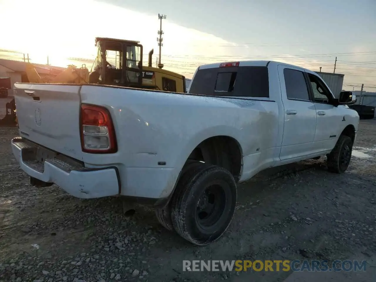 3 Photograph of a damaged car 3C63RRJL5RG109005 RAM 3500 2024