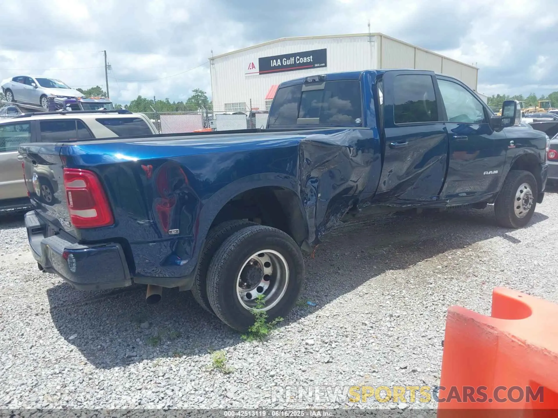 4 Photograph of a damaged car 3C63RRJLXRG224635 RAM 3500 2024