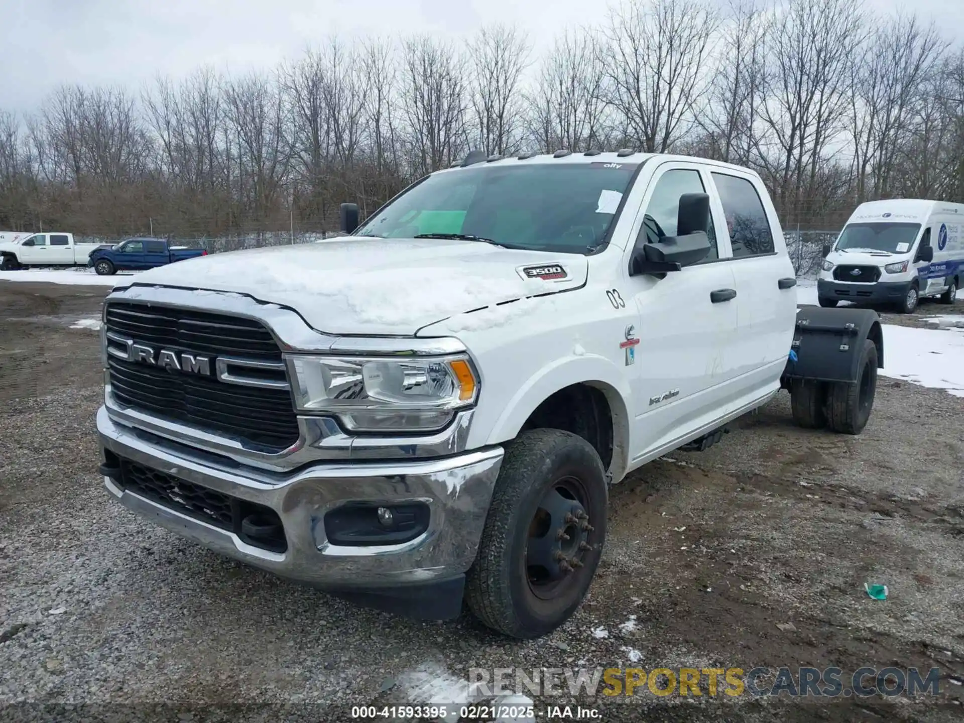 11 Photograph of a damaged car 3C7WRTCL2MG604001 RAM 3500 CHASSIS 2021