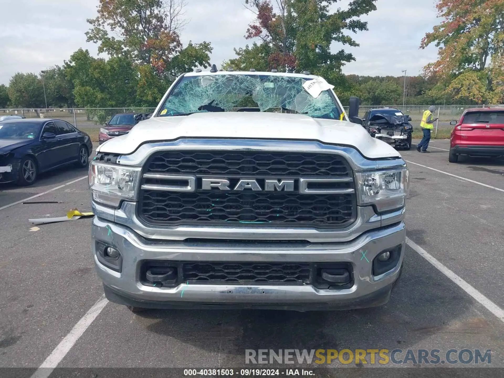 11 Photograph of a damaged car 3C7WRTCLXNG356890 RAM 3500 CHASSIS 2022