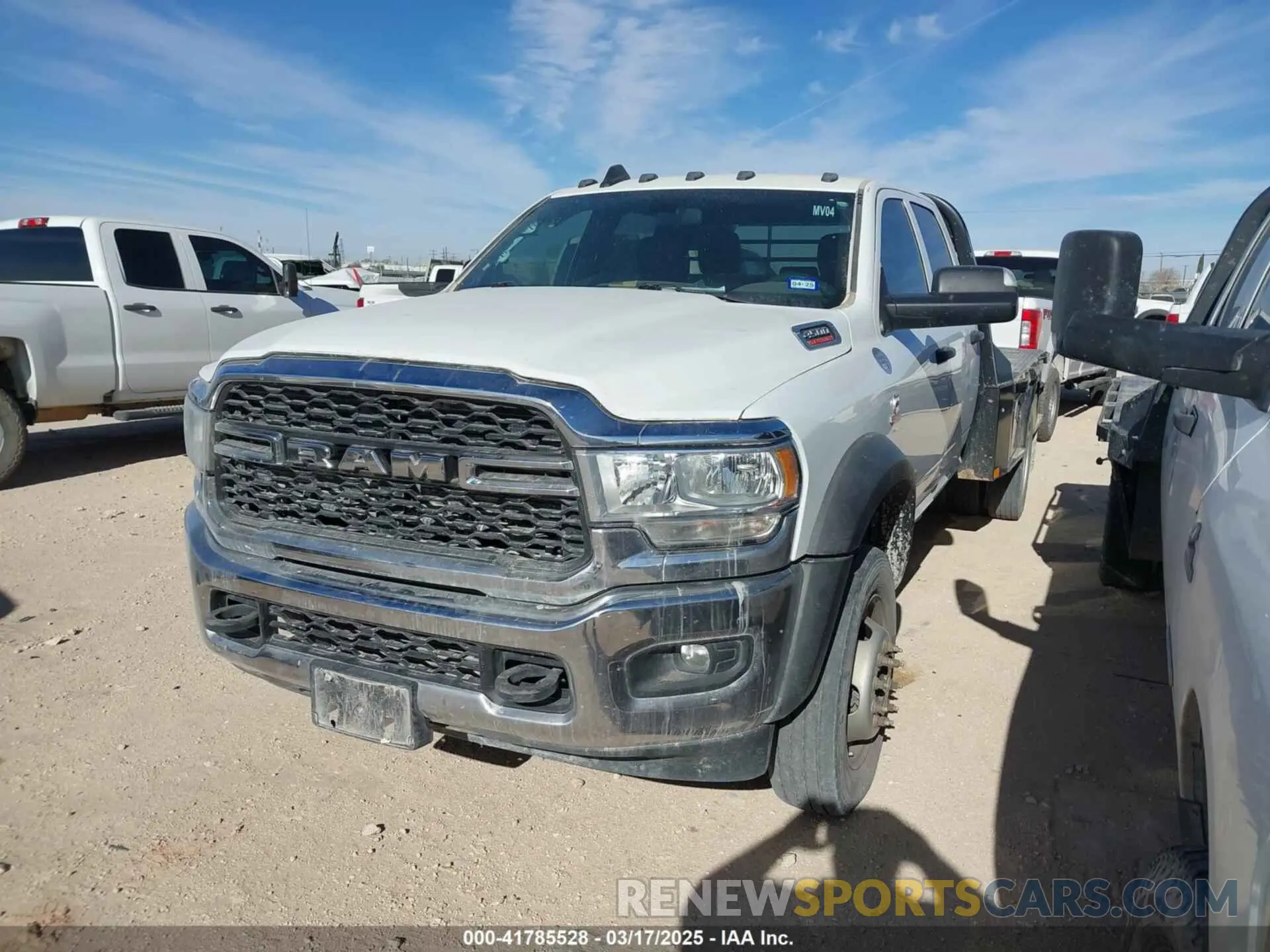 2 Photograph of a damaged car 3C7WRLEL4MG535874 RAM 4500 CHASSIS 2021