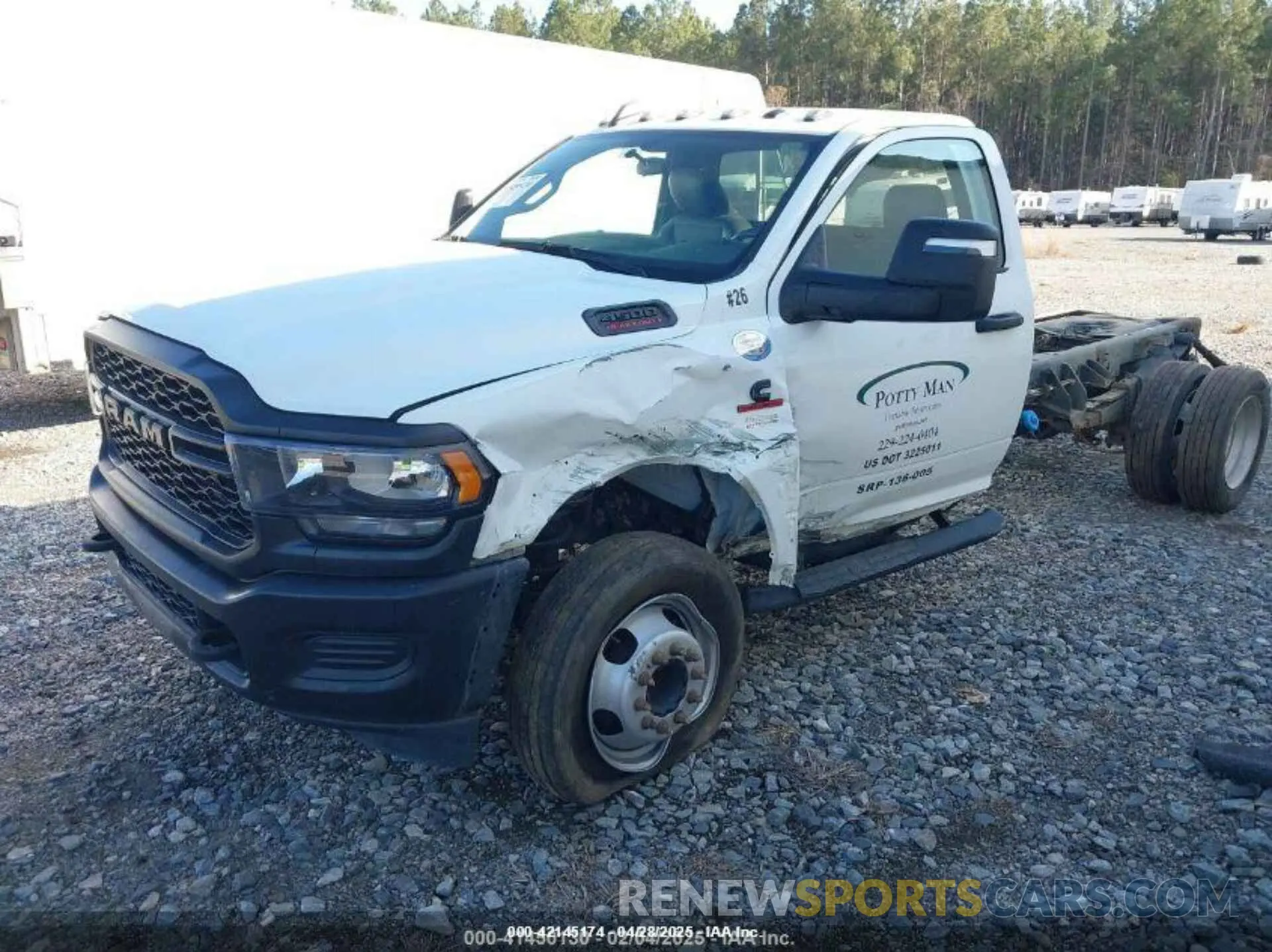 2 Photograph of a damaged car 3C7WRKBL4RG174815 RAM 4500 CHASSIS 2024