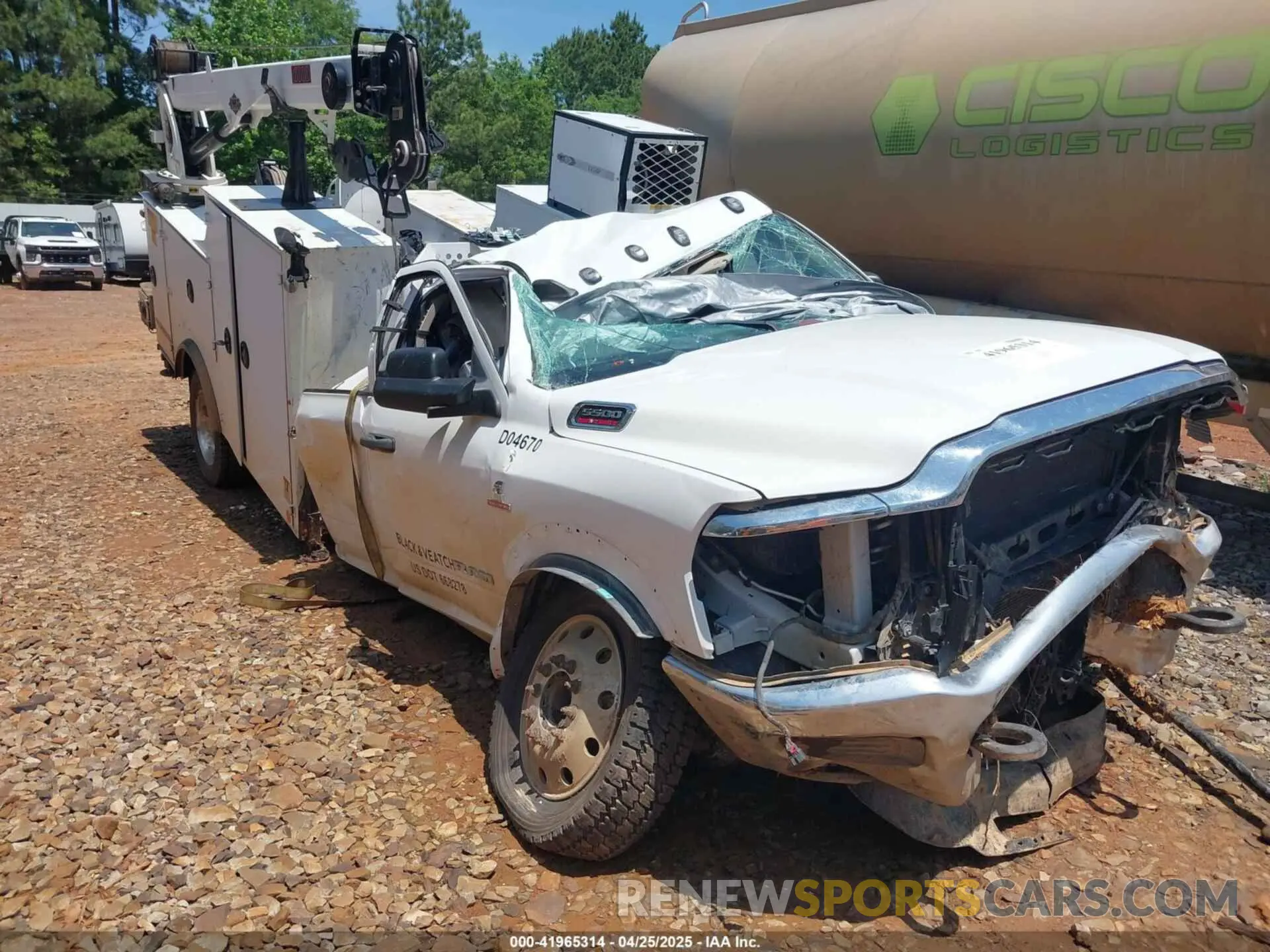1 Photograph of a damaged car 3C7WRNFL1LG136462 RAM 5500 CHASSIS 2020