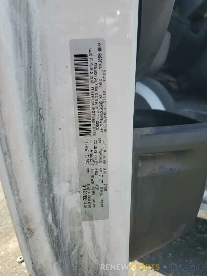 12 Photograph of a damaged car 3C6TRVAG5KE509045 RAM All Models 2019
