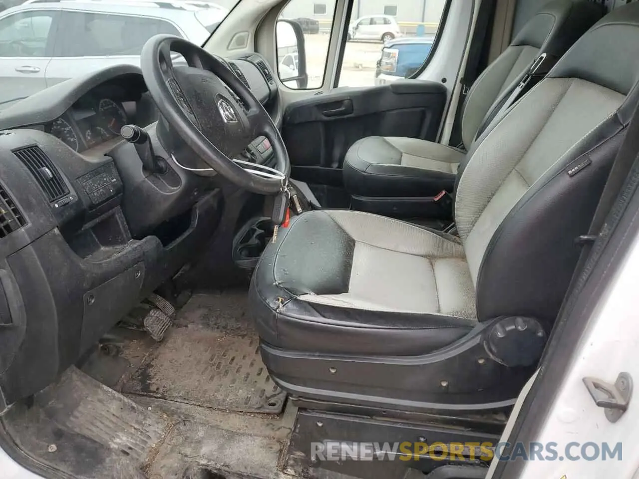 7 Photograph of a damaged car 3C6TRVAG9KE501885 RAM All Models 2019