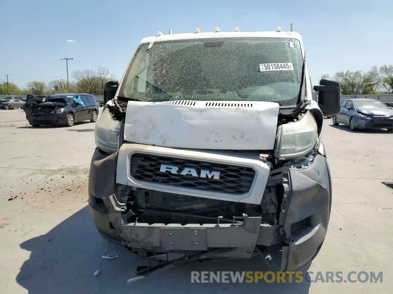 5 Photograph of a damaged car 3C6TRVAGXKE502723 RAM All Models 2019