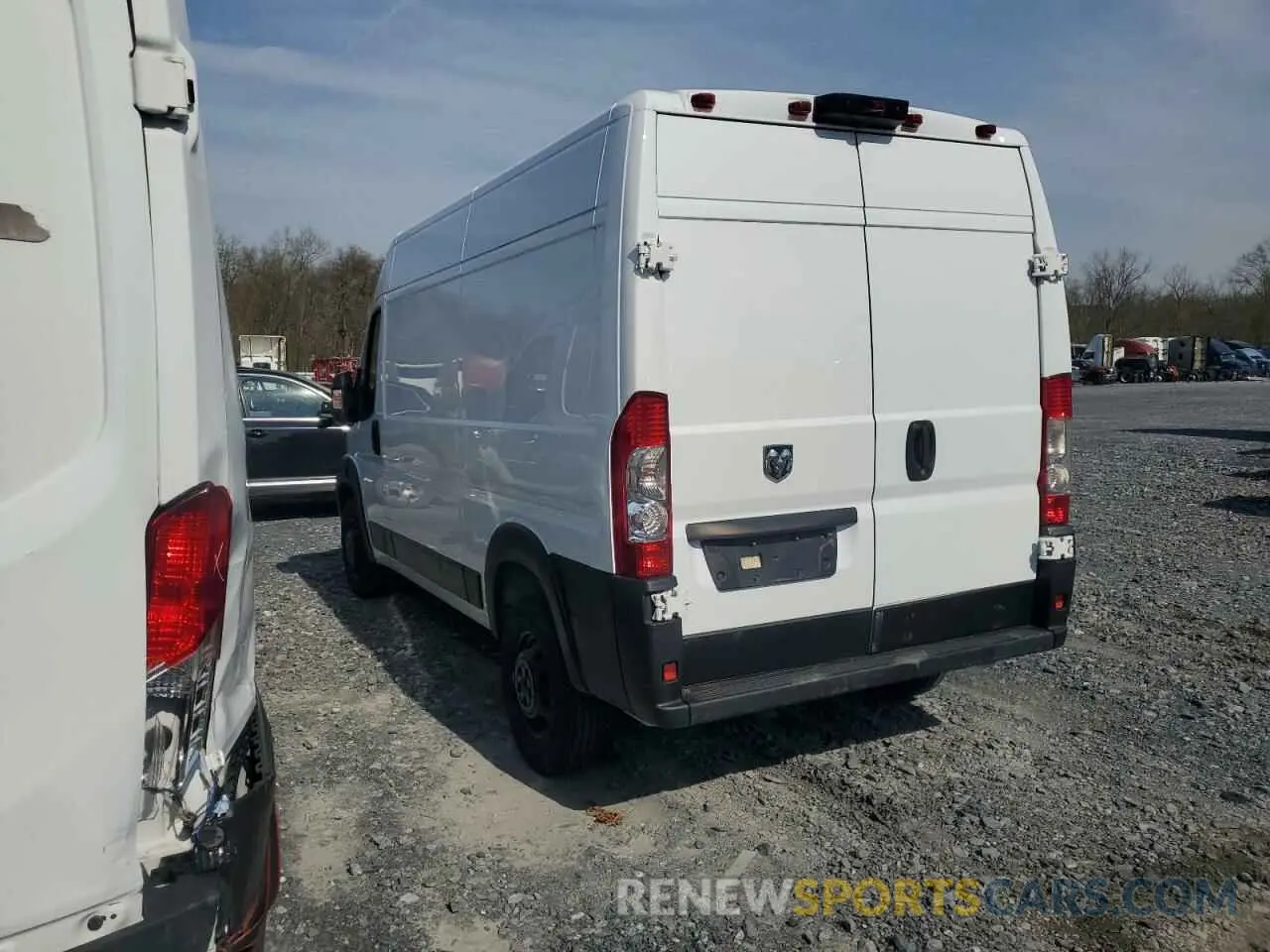 2 Photograph of a damaged car 3C6TRVBGXKE549491 RAM All Models 2019