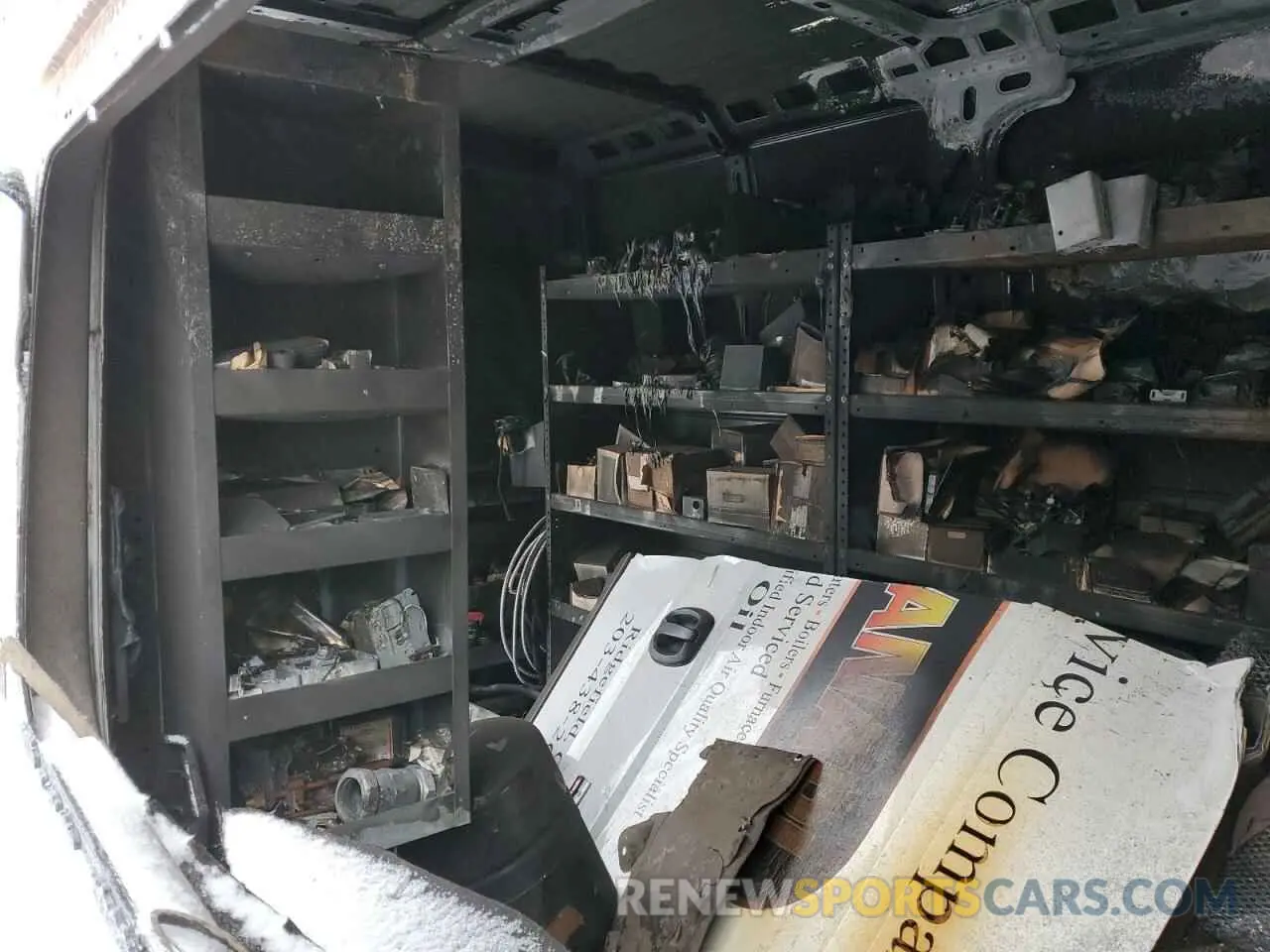 10 Photograph of a damaged car 3C6TRVCGXKE537873 RAM All Models 2019