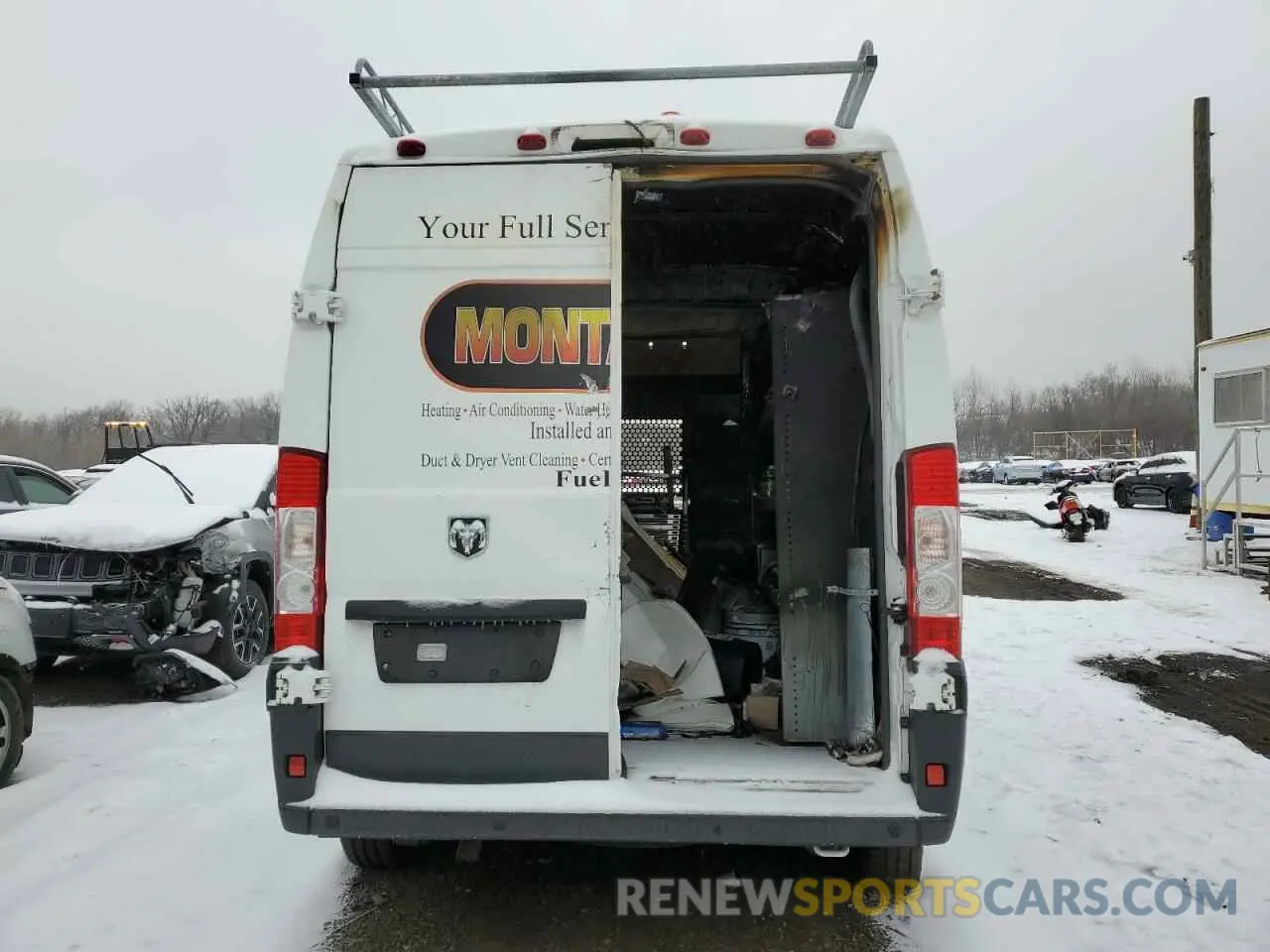 6 Photograph of a damaged car 3C6TRVCGXKE537873 RAM All Models 2019